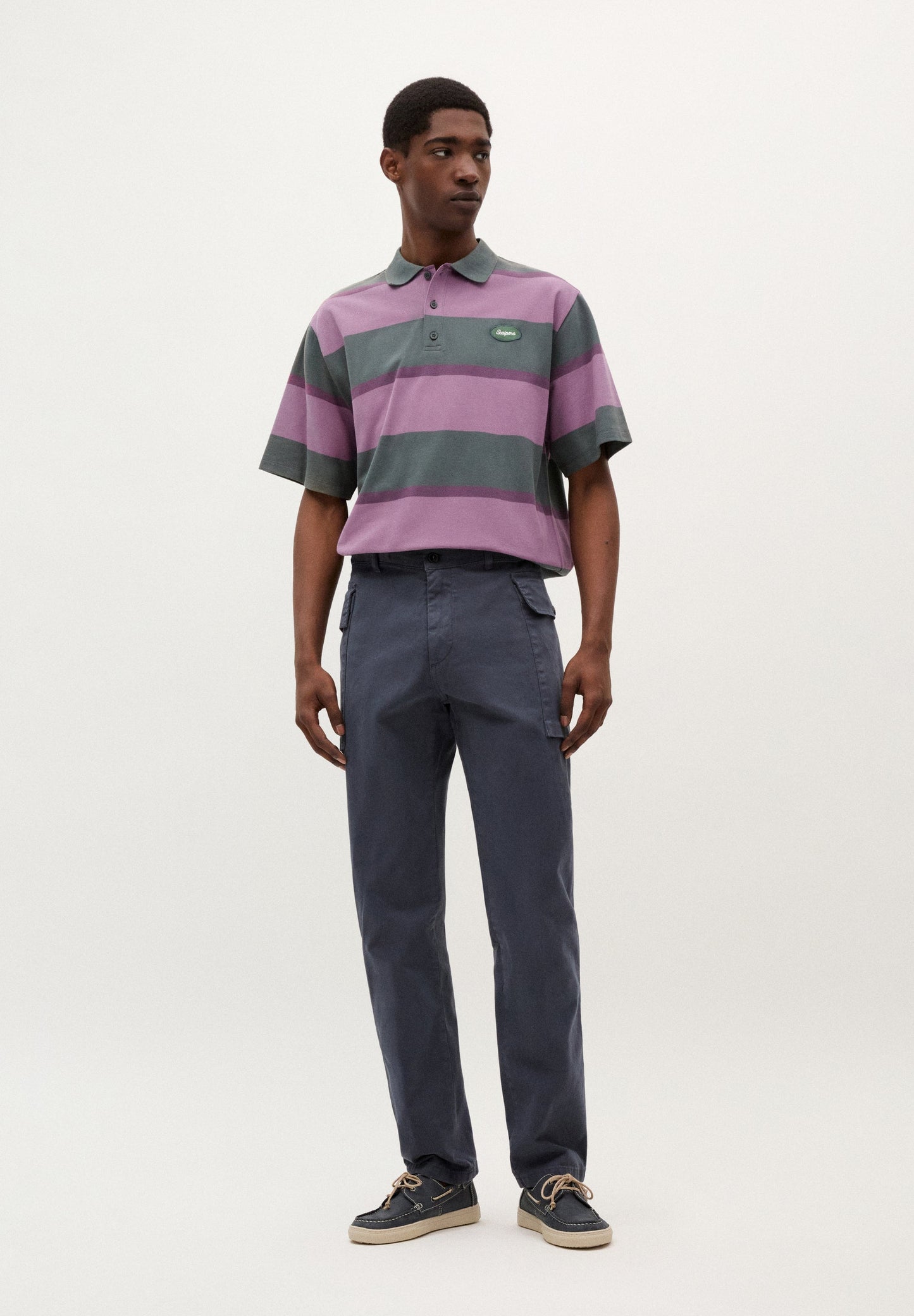 SCADN STRIPES CODY POLO