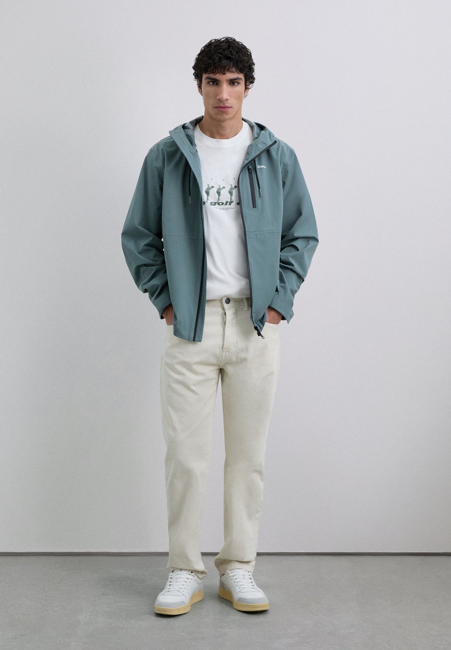 ADN HOODED WATERPROOF JACKET