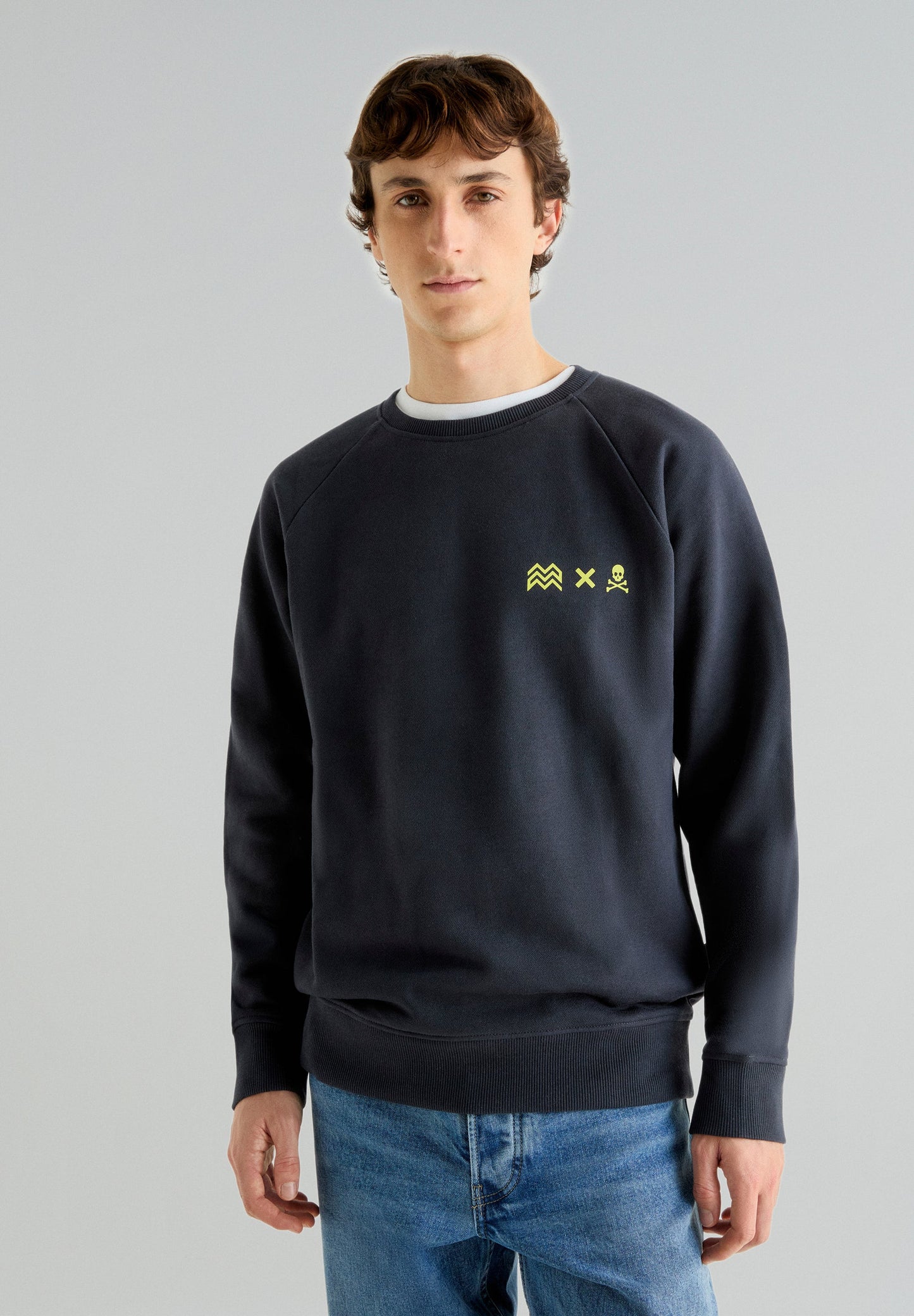MARCHICA X SCALPERS BACK PRINT SWEATSHIRT