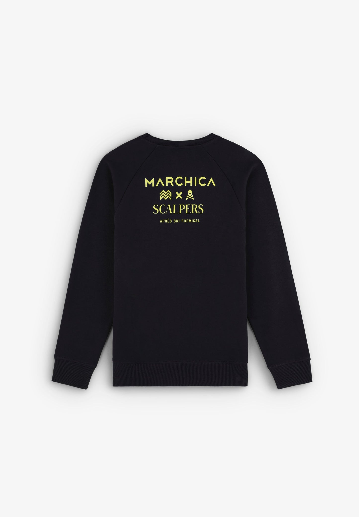 MARCHICA X SCALPERS BACK PRINT SWEATSHIRT