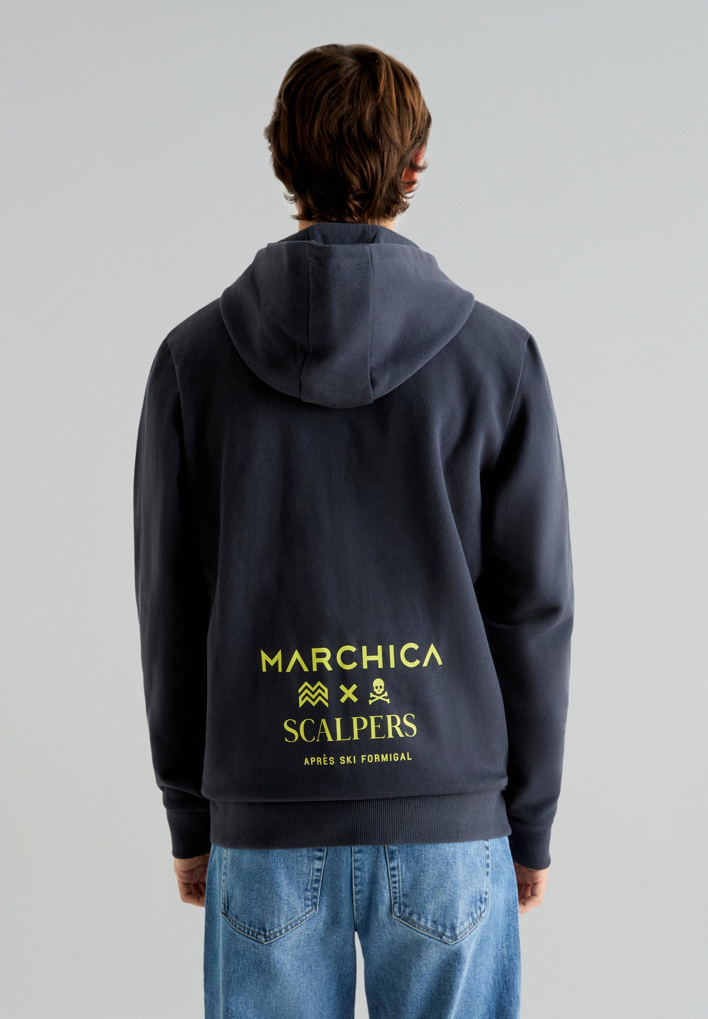 MARCHICA X SCALPERS ZIP SWEATSHIRT
