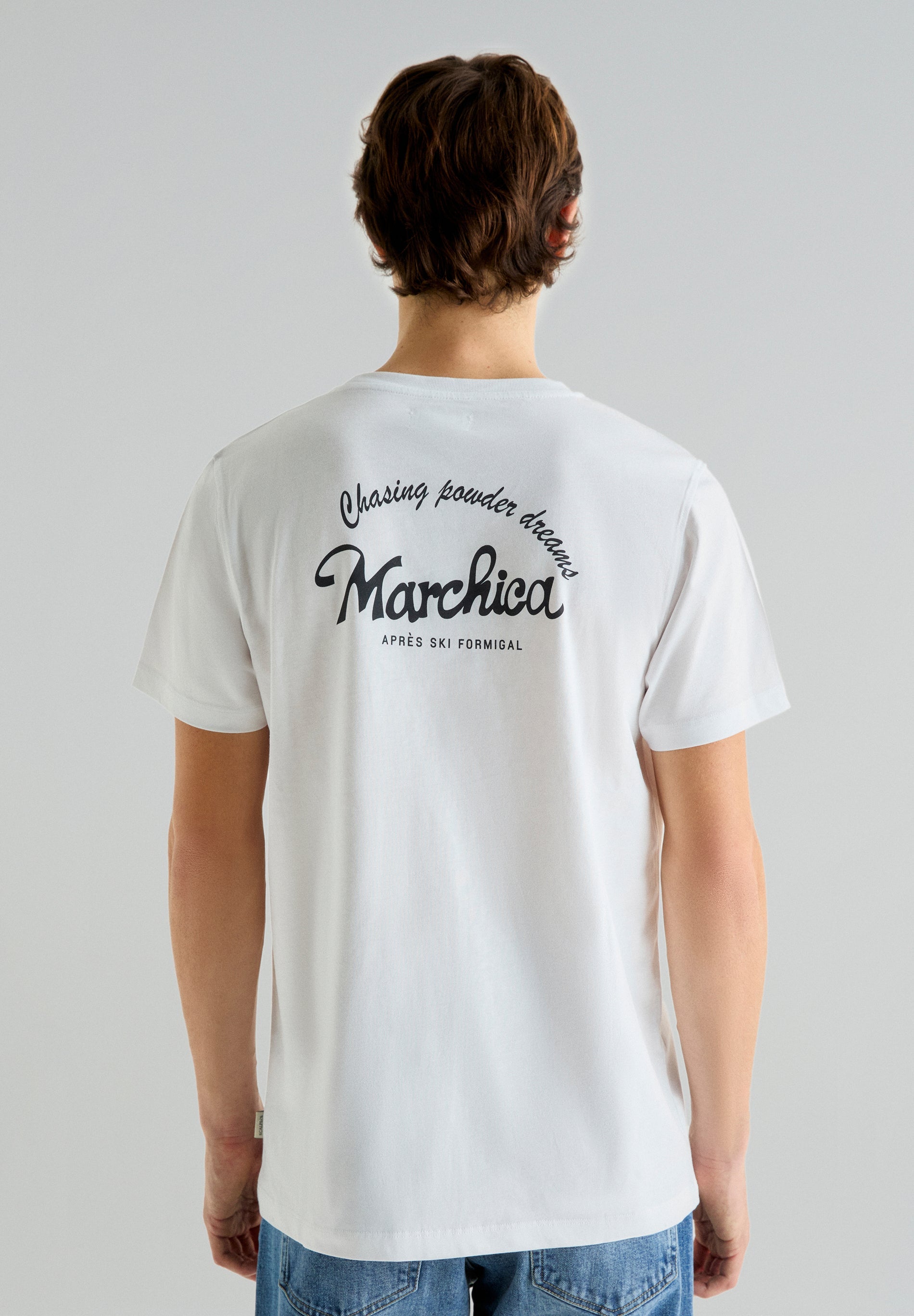 MARCHICA X SCALPERS BACK LOGO T-SHIRT