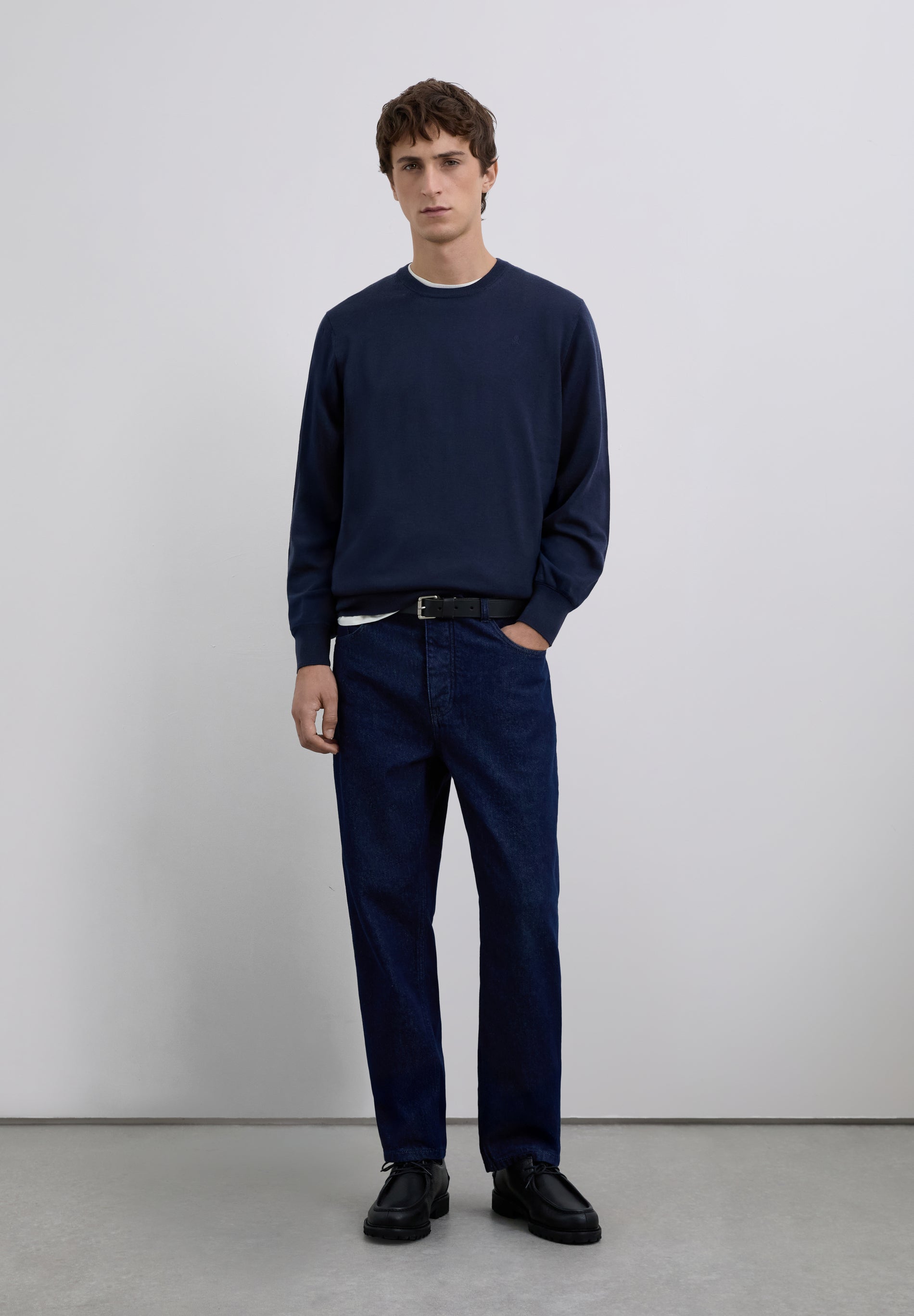 PULL LAINE SKULL BRODÉ