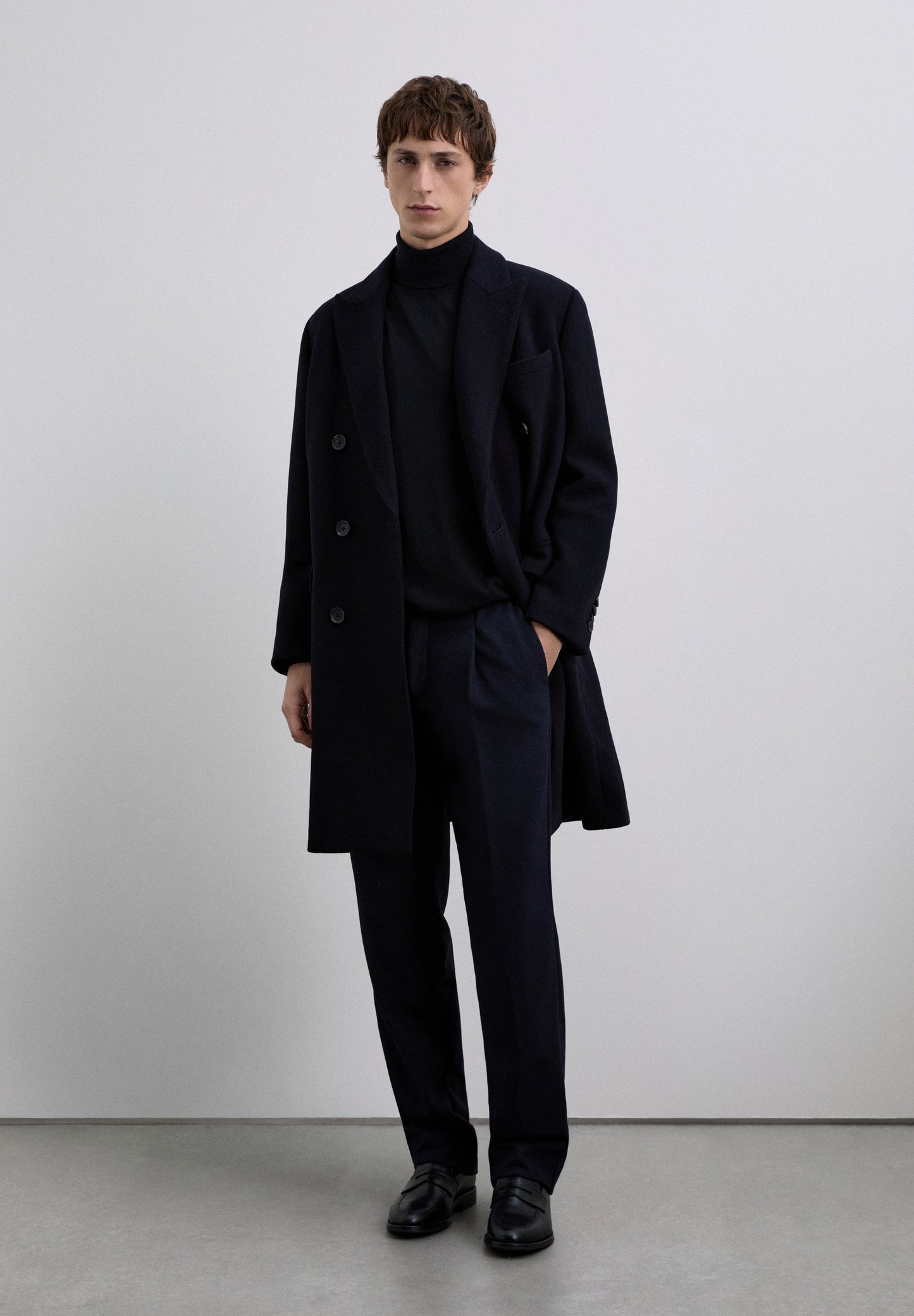 PULL LAINE COL ROULÉ