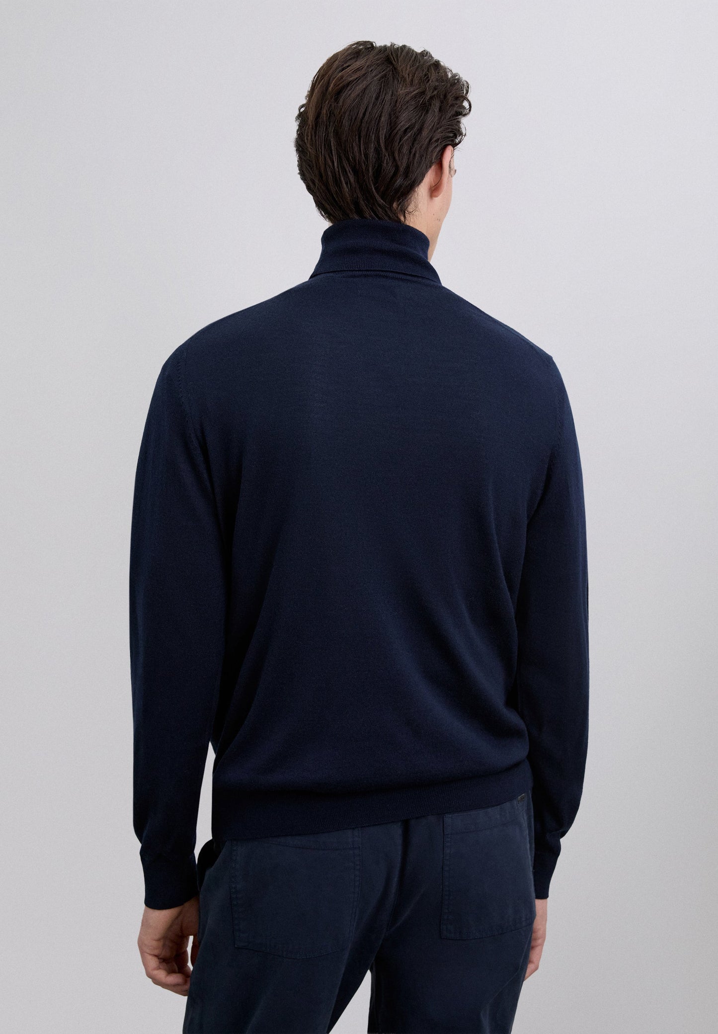 PULL LAINE COL ROULÉ