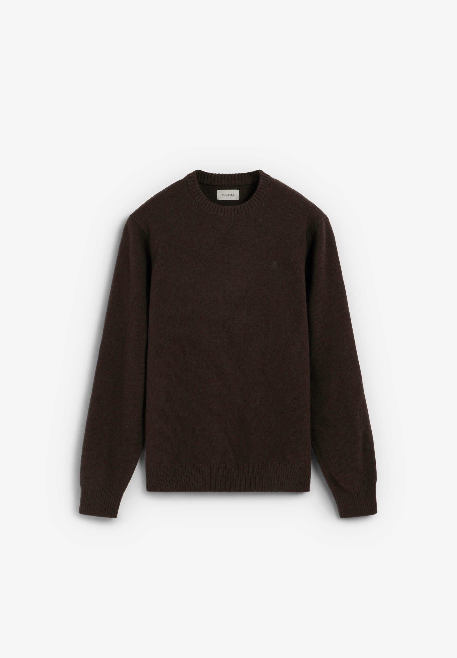 WOOL SWEATER WITH LOGO