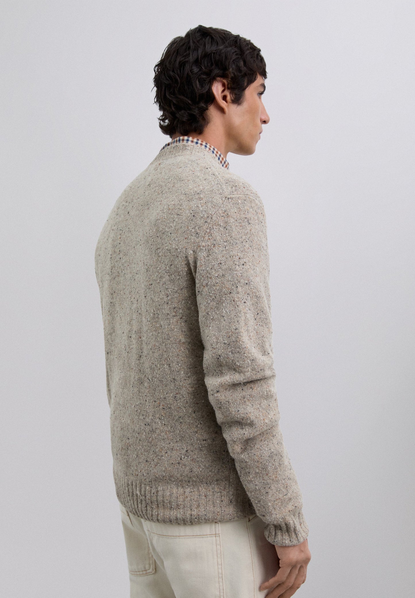 PULL EN LAINE COL ROND