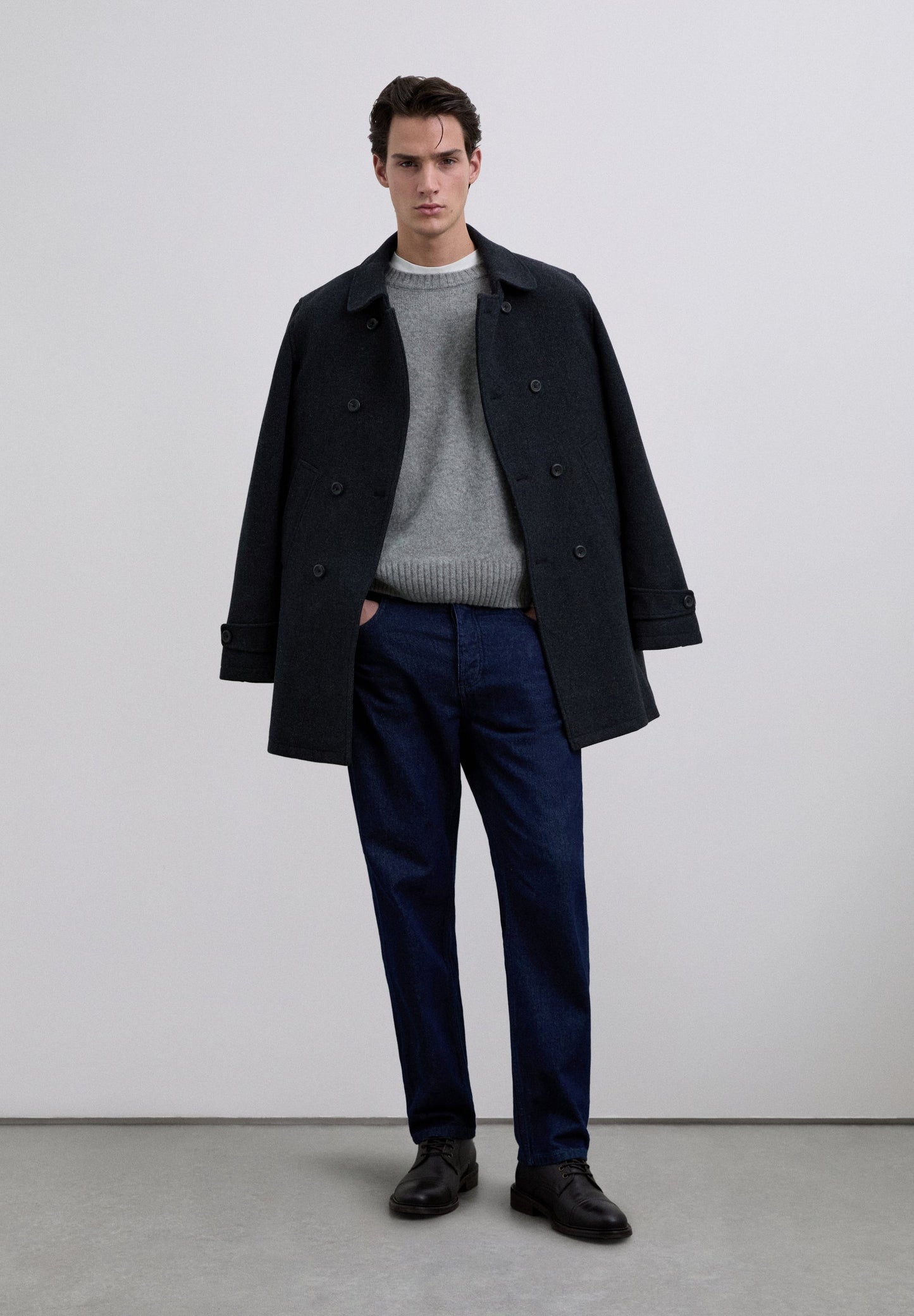 PULL EN LAINE EFFET BROSSÉ