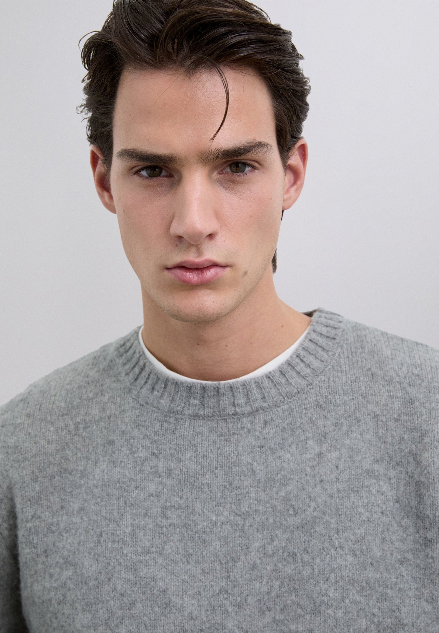 PULL EN LAINE EFFET BROSSÉ