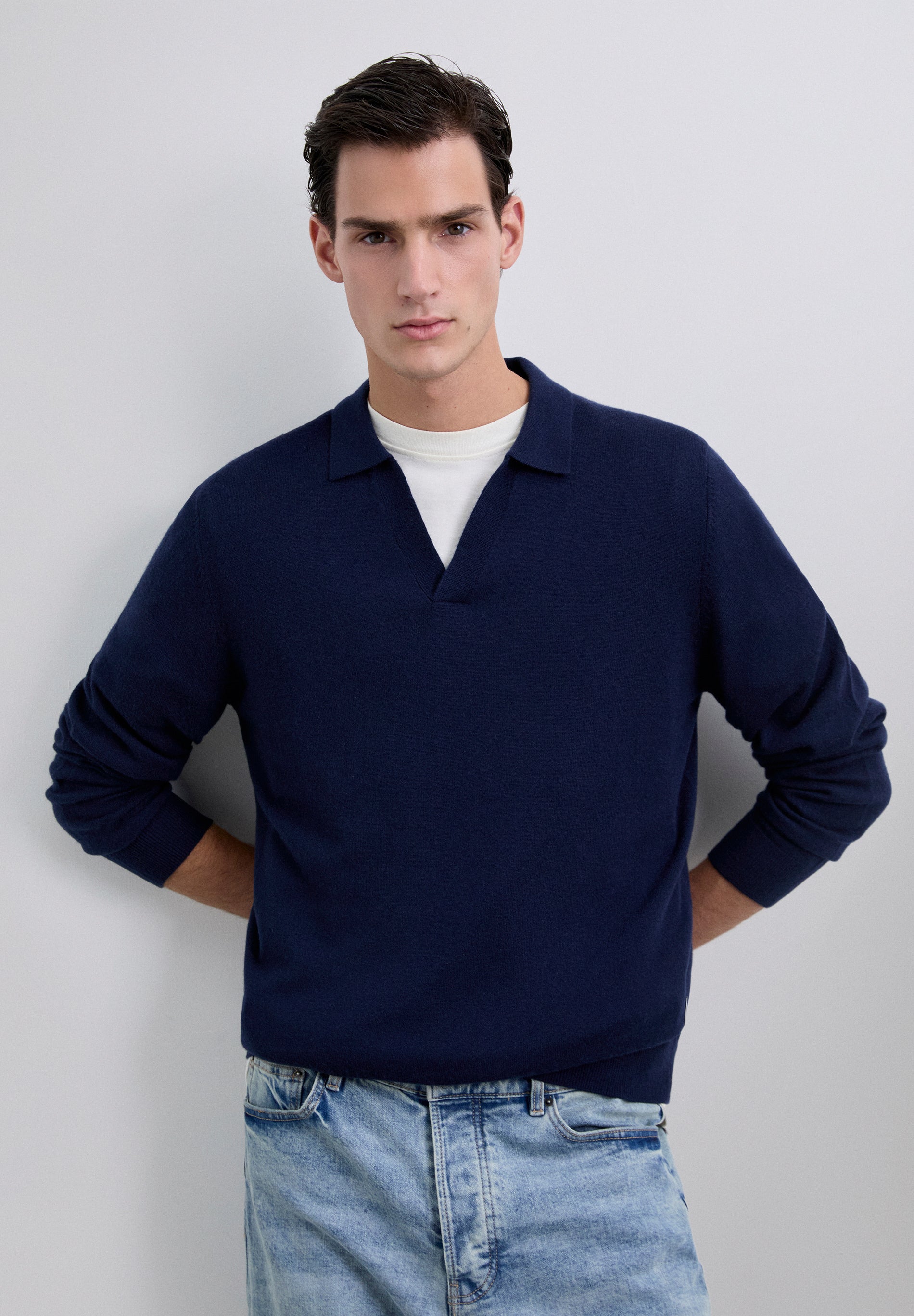 POLO LAINE MAILLE