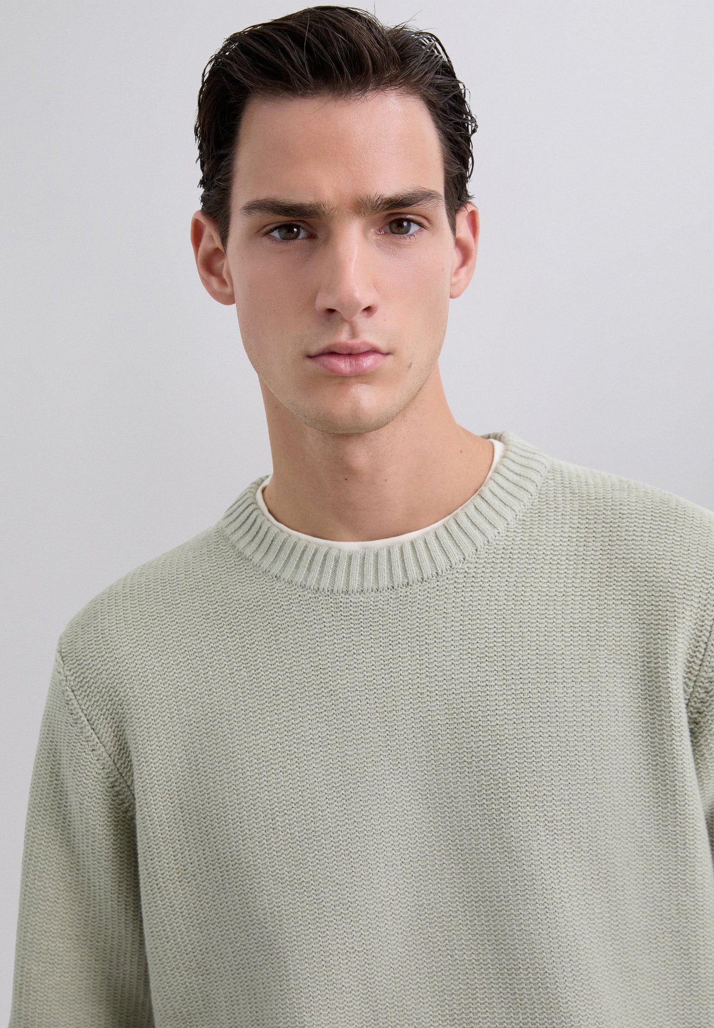 STRICKPULLOVER MIT STRUKTUR