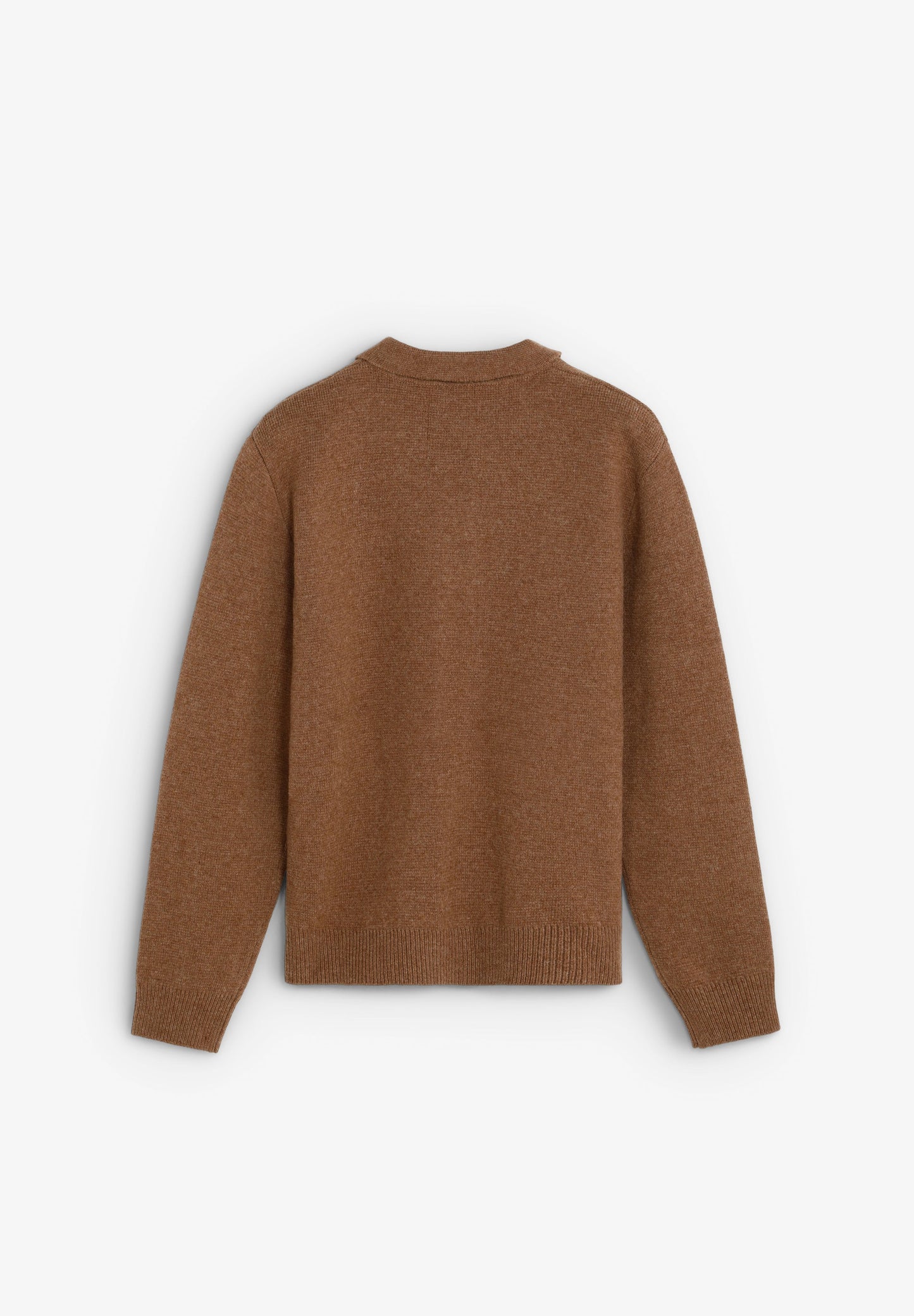 VEST MET RITSSLUITING VAN MERINOWOL