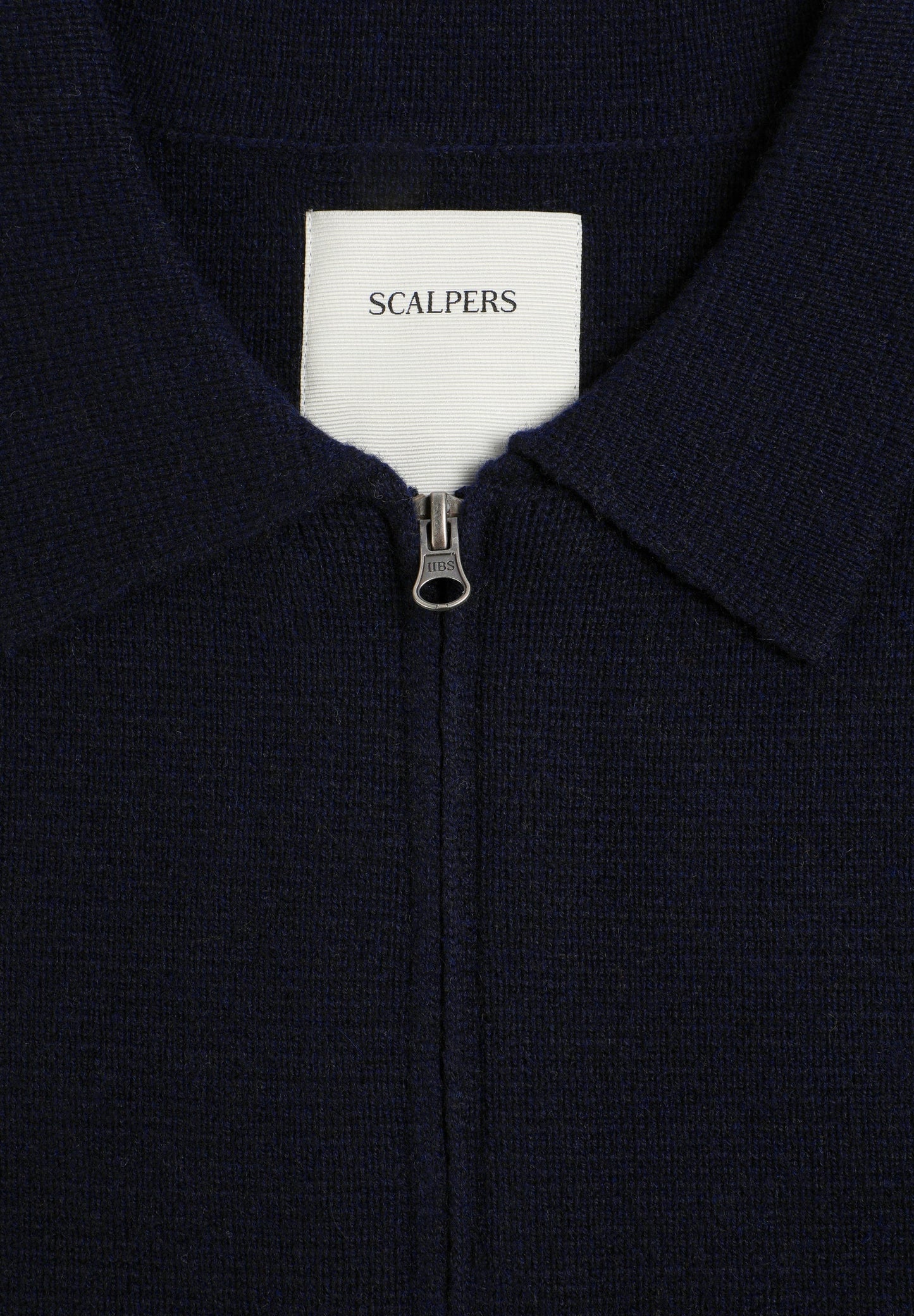 MERINO WOOL ZIP-UP CARDIGAN