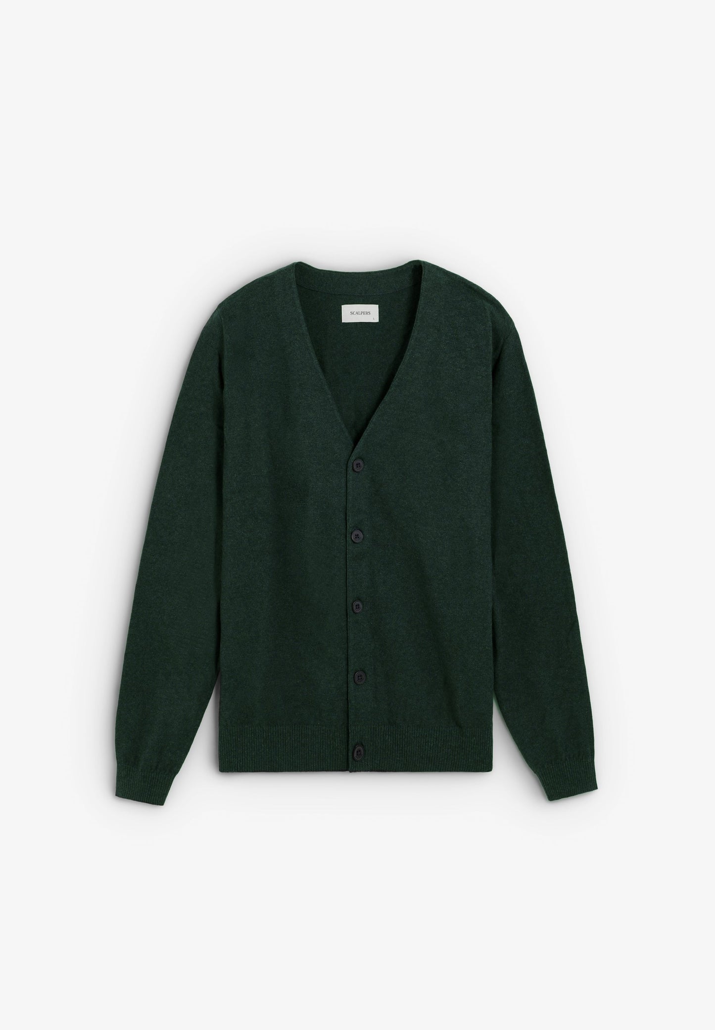 V-NECK CARDIGAN WITH SKULL
