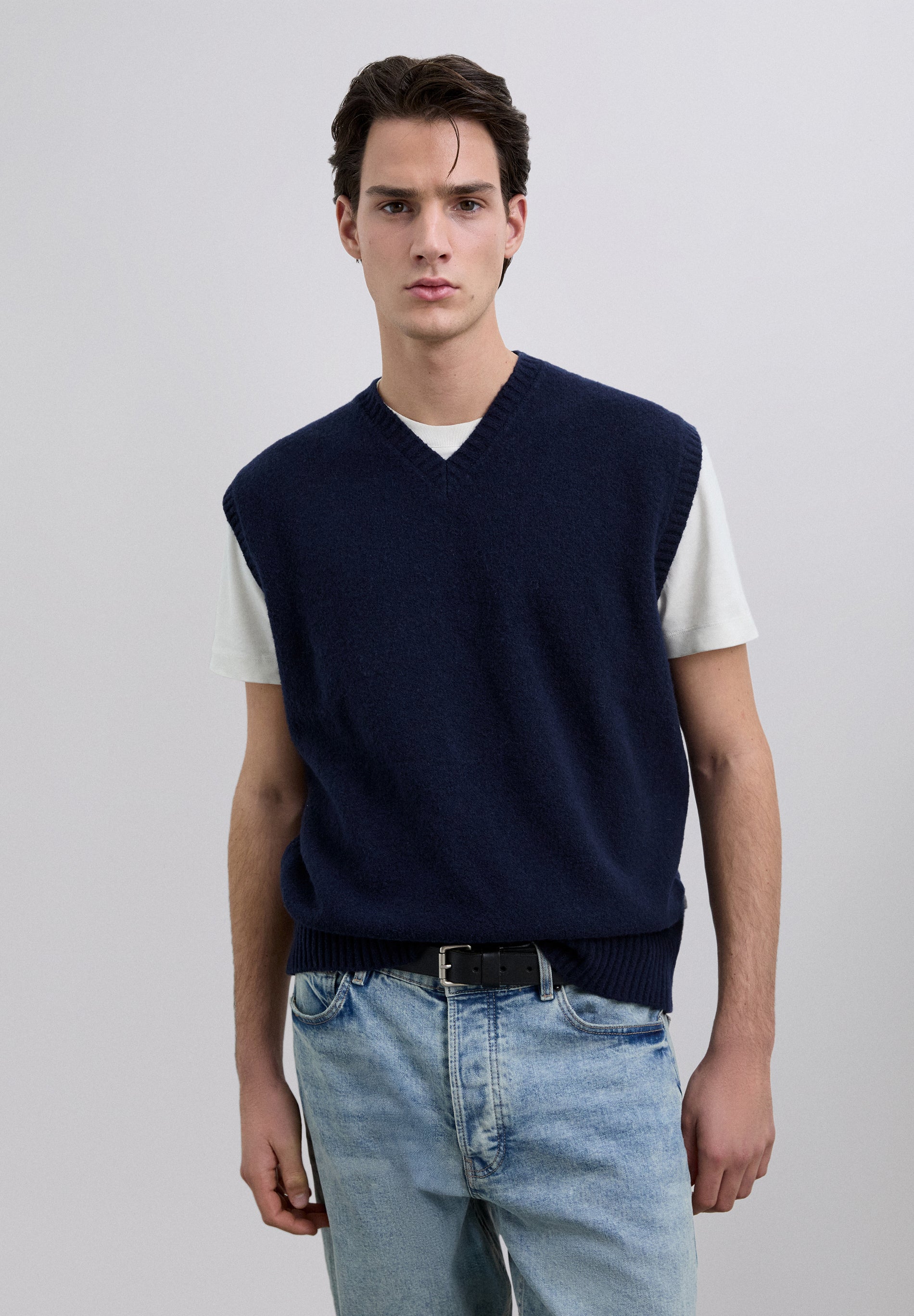 SCBRUSHED VEST TRICOT