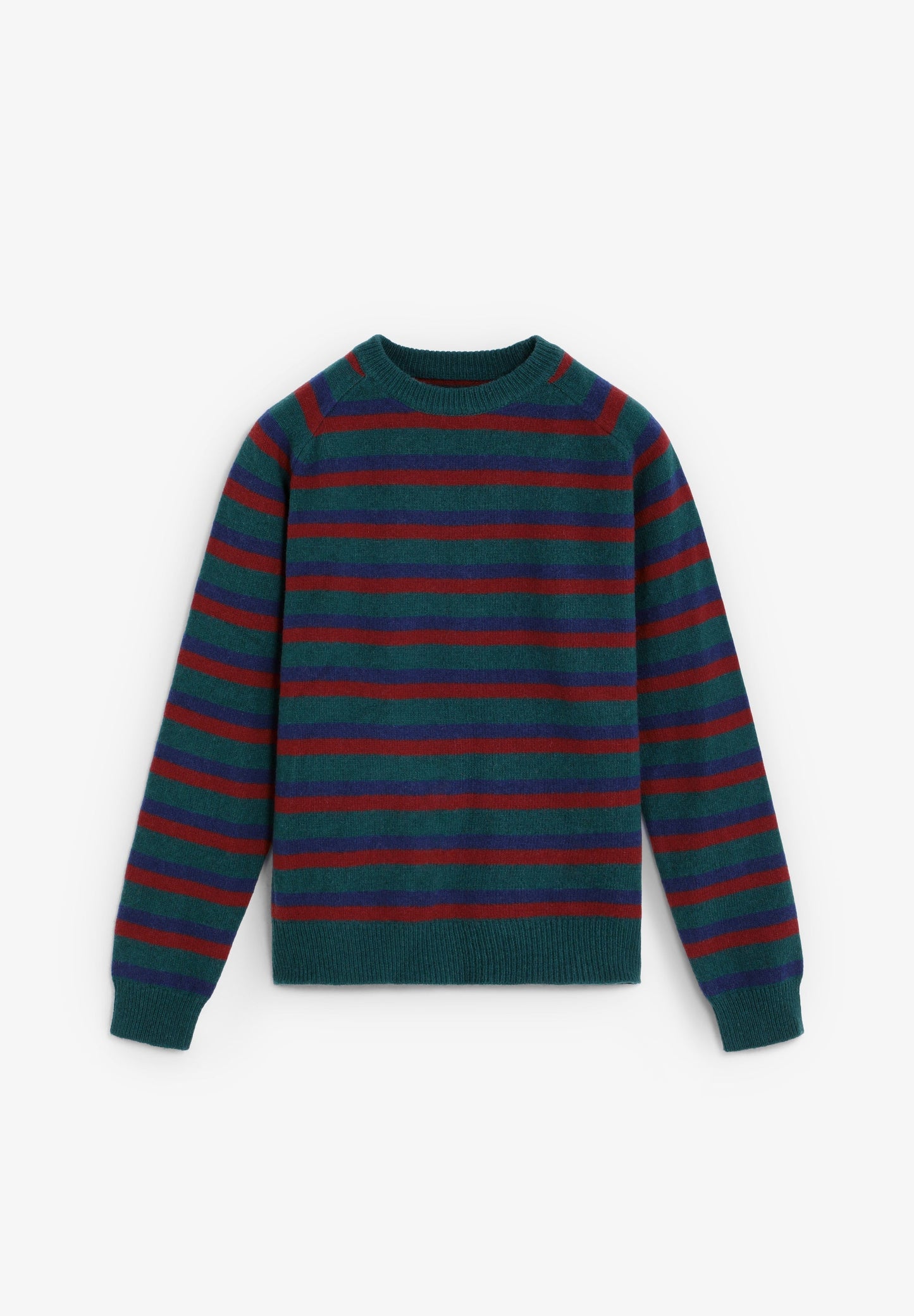 STRIPED WOOL SWEATER