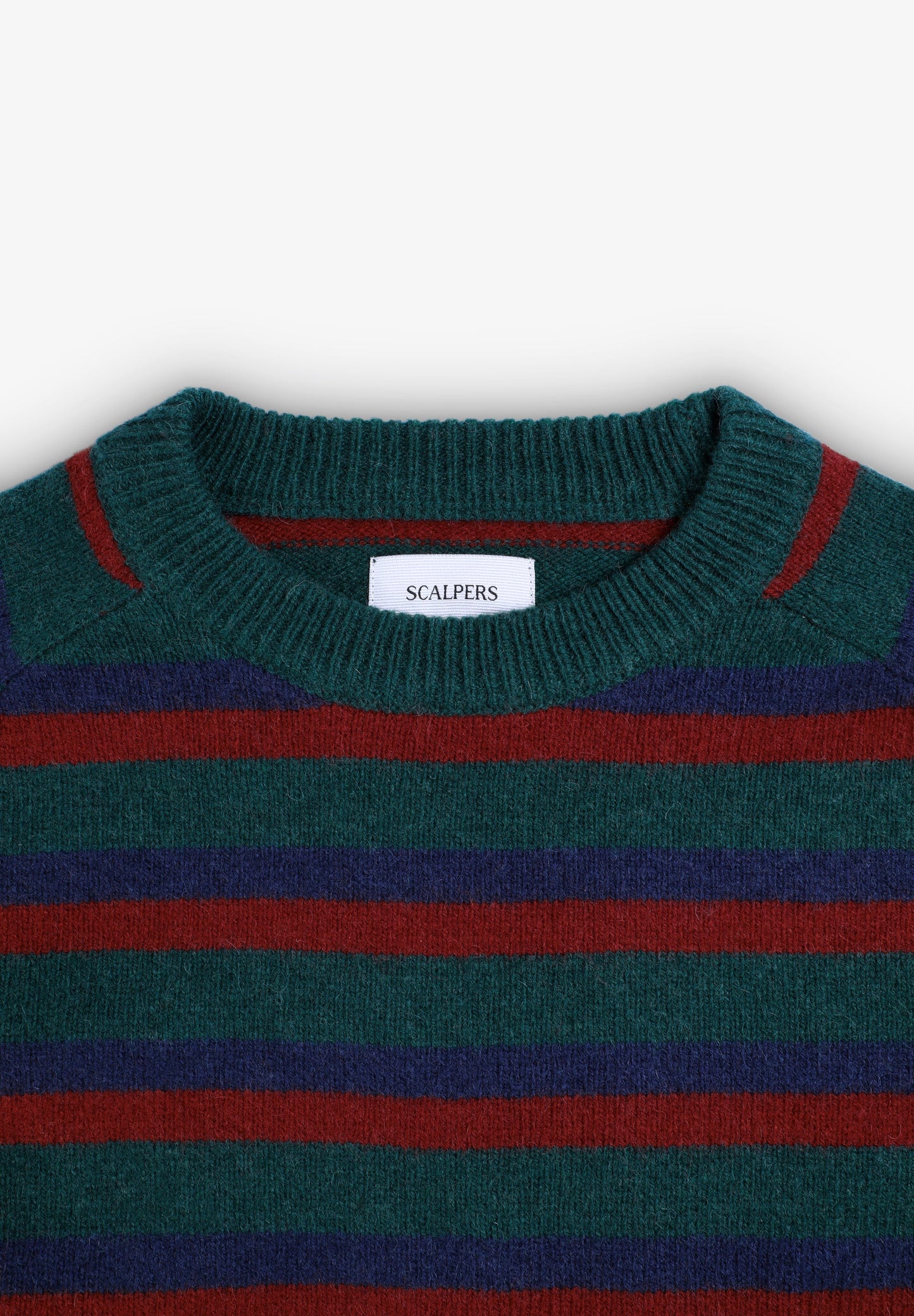 STRIPED WOOL SWEATER