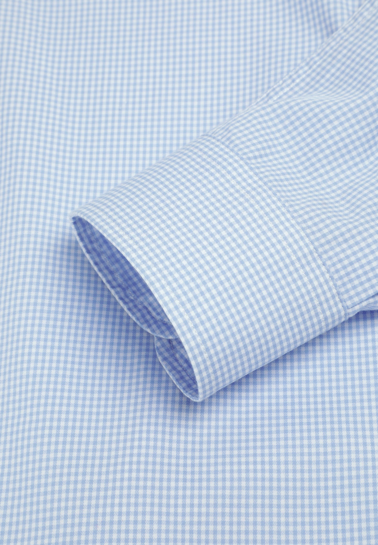 CHECKED SHIRT WITH CONTRAST EMBROIDERY
