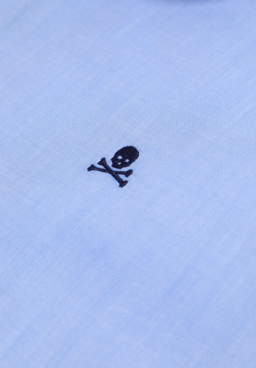 CAMISA CALAVERA BORDADA - Scalpers