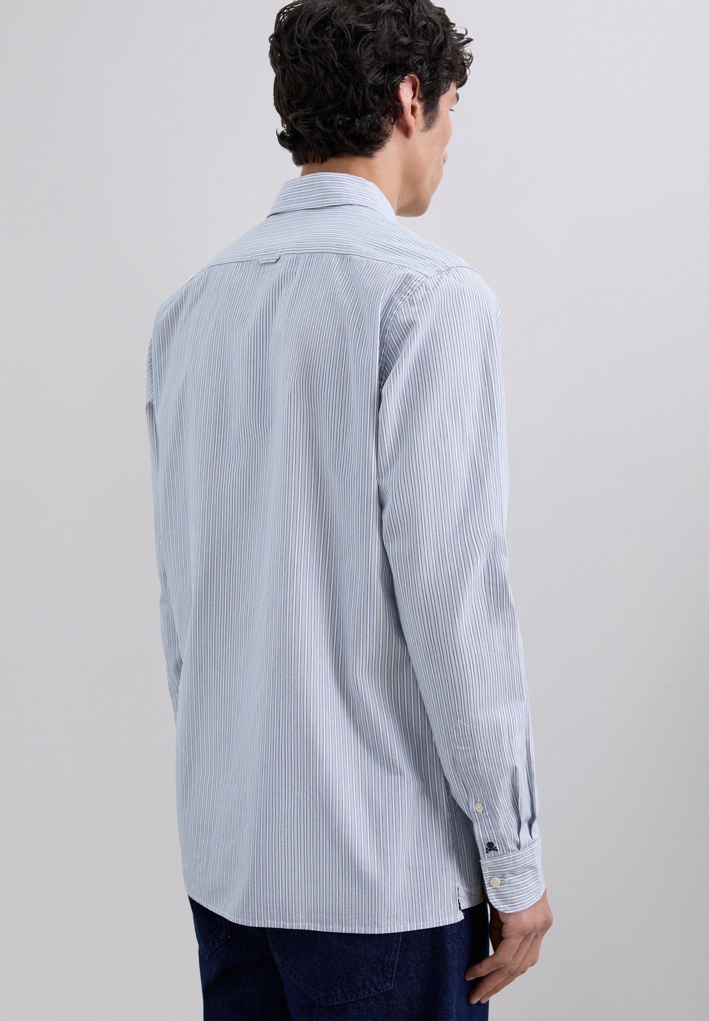 CHEMISE RAYURES LOGO