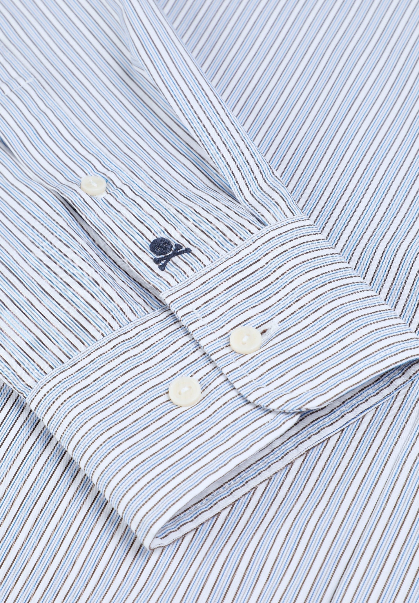 CHEMISE RAYURES LOGO