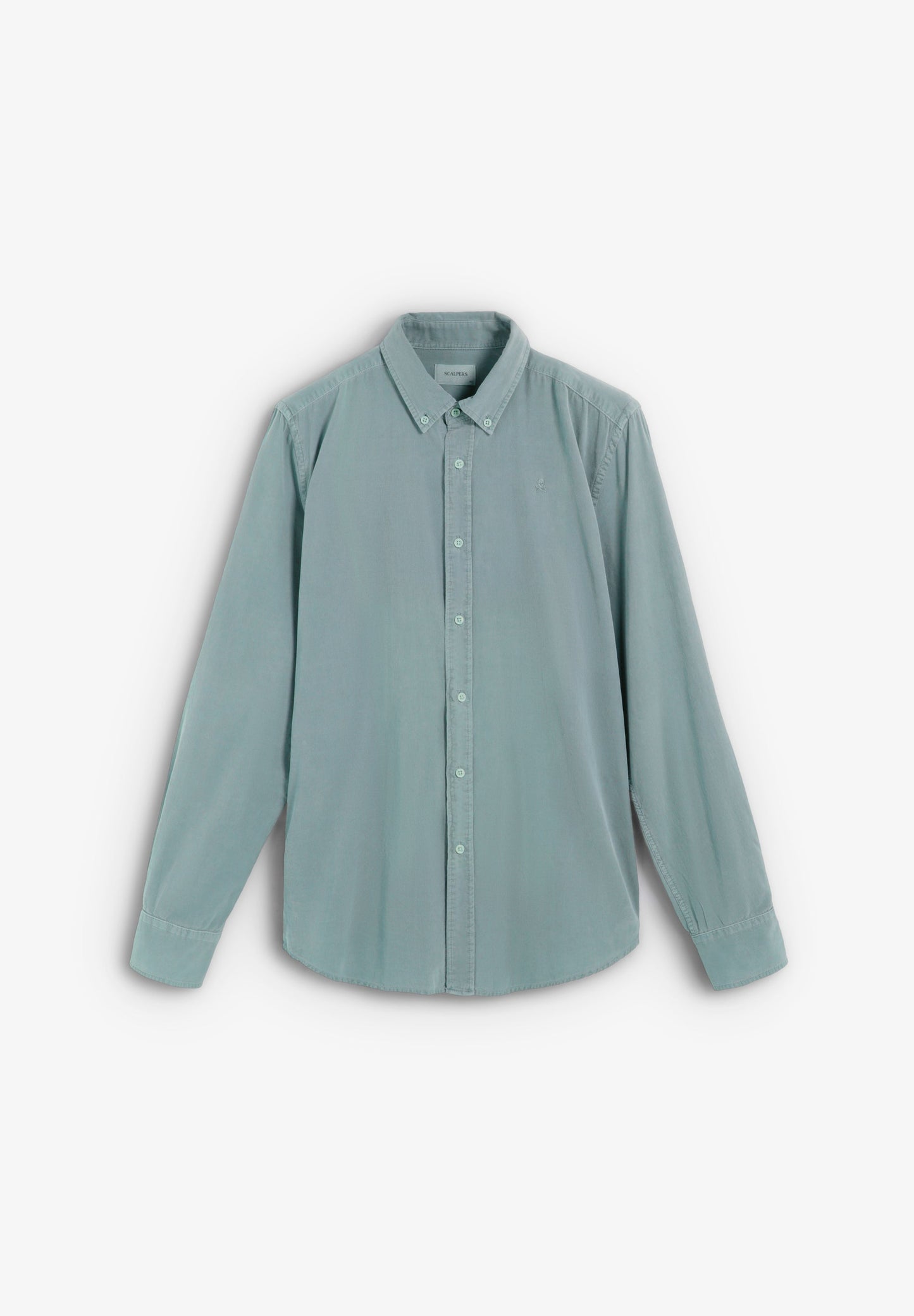 MICRO-CORDUROY SKULL SHIRT