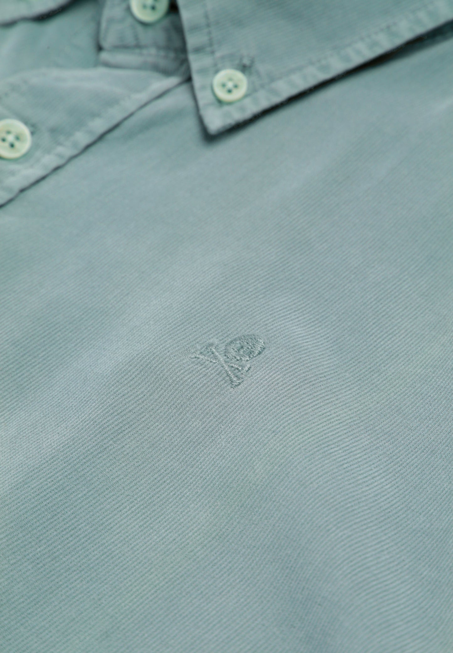 MICRO-CORDUROY SKULL SHIRT