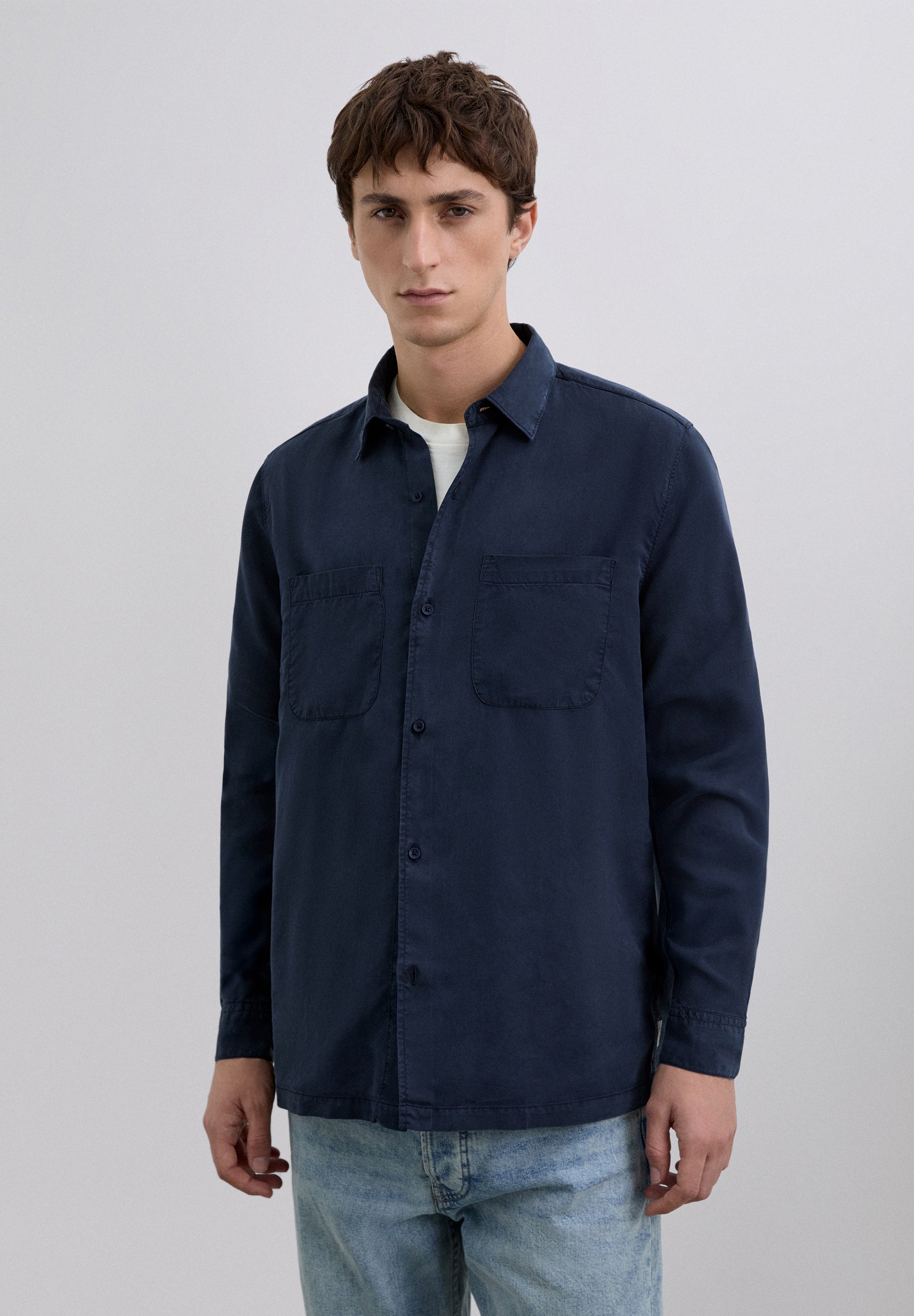 CHEMISE SLIM FIT COTON
