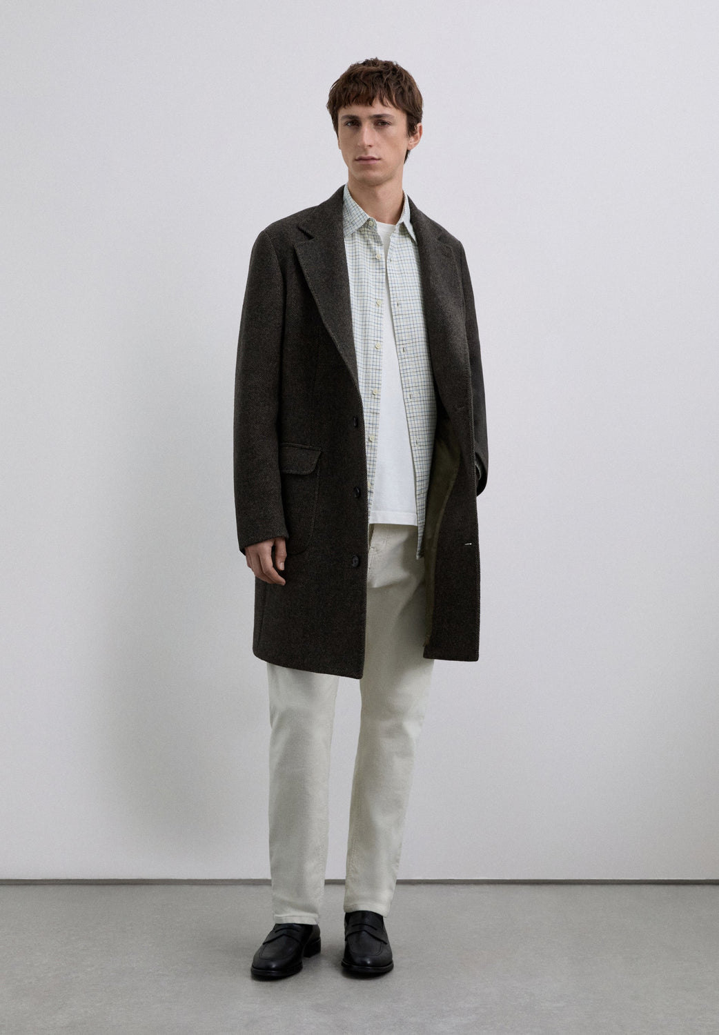 CAMISA ESTAMPADA CUADROS - Scalpers