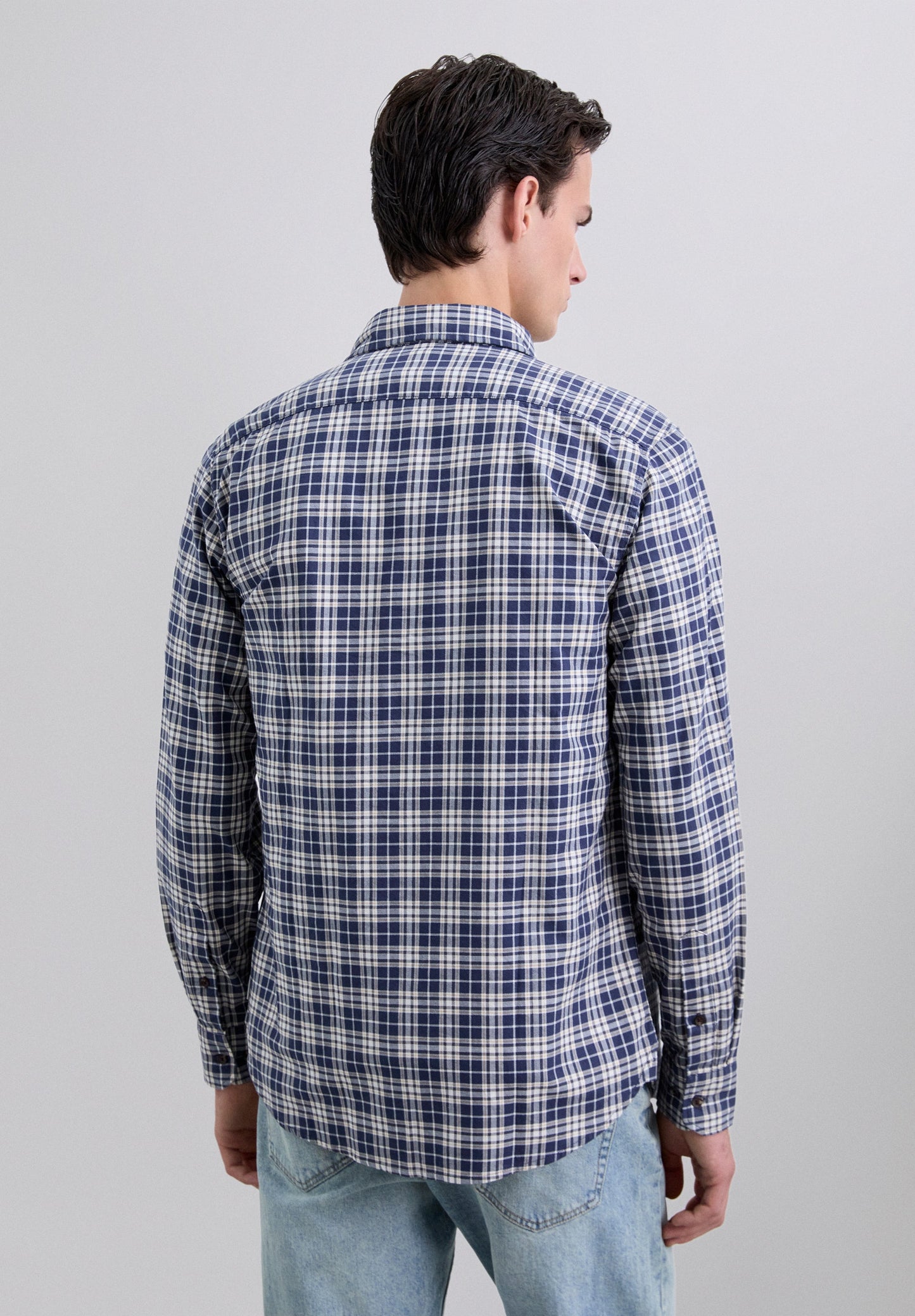 HEMD MIT SCHOTTENMUSTER-PRINT