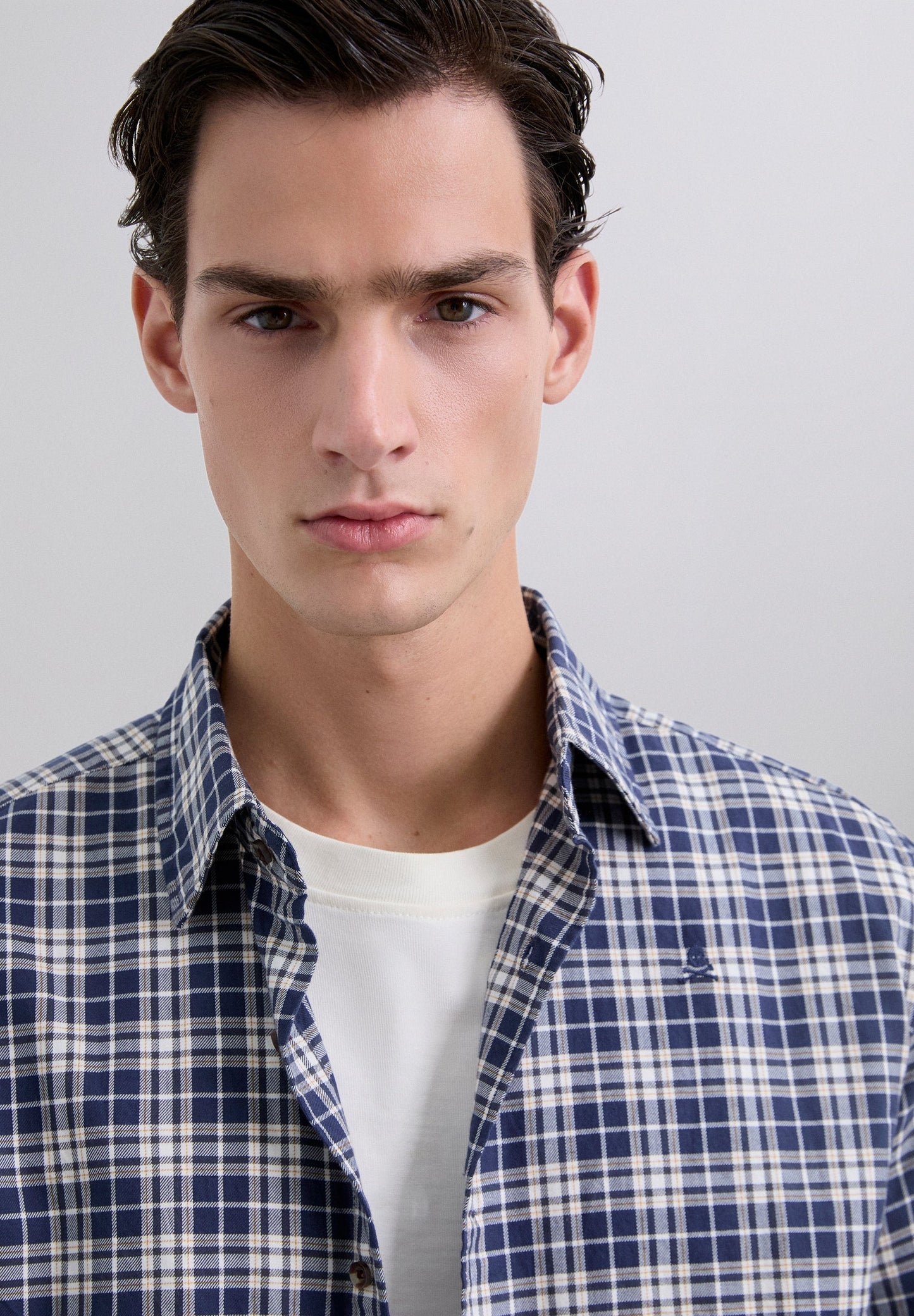 HEMD MIT SCHOTTENMUSTER-PRINT