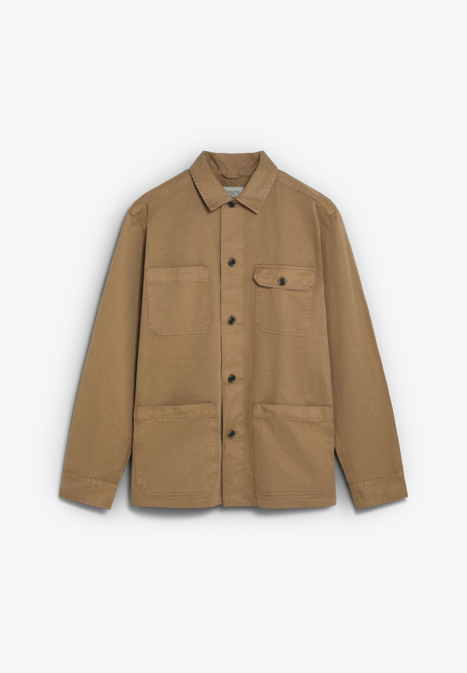 OVERSHIRT WITH BUTTONED POCKETS