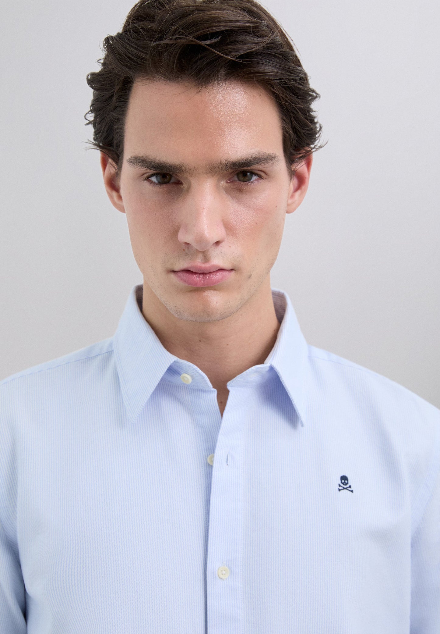 GESTREIFTES REGULAR FIT-HEMD