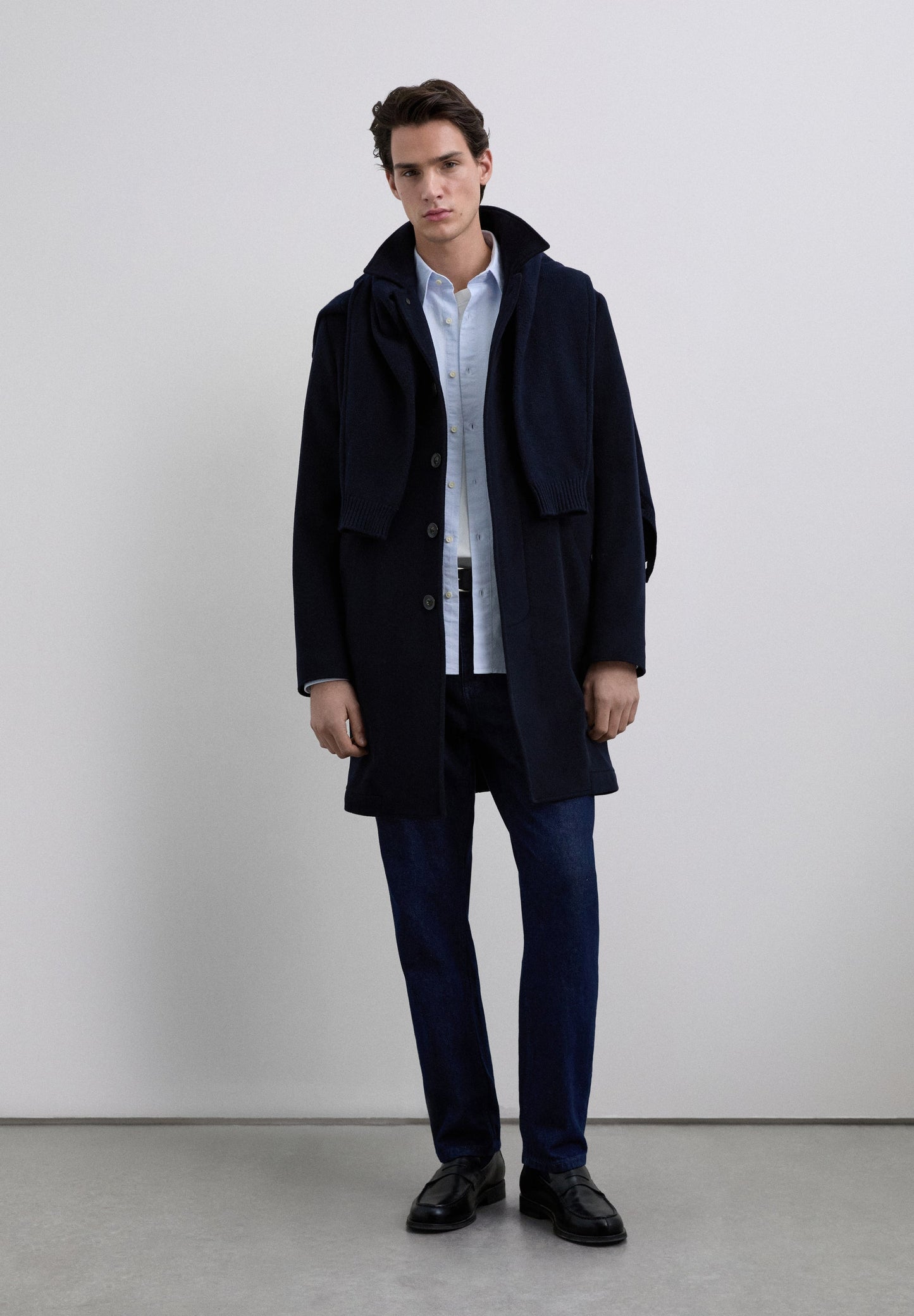 CHEMISE RAYÉE COUPE DROITE