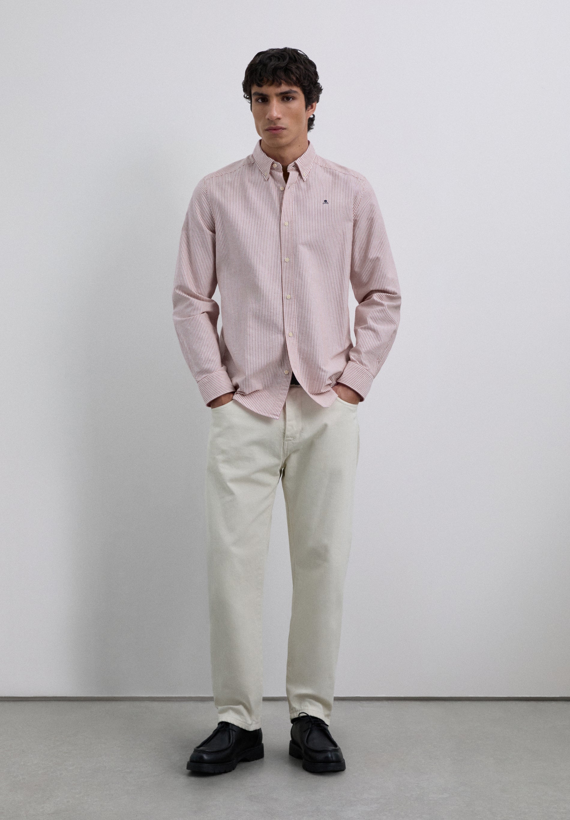 CHEMISE OXFORD À RAYURES