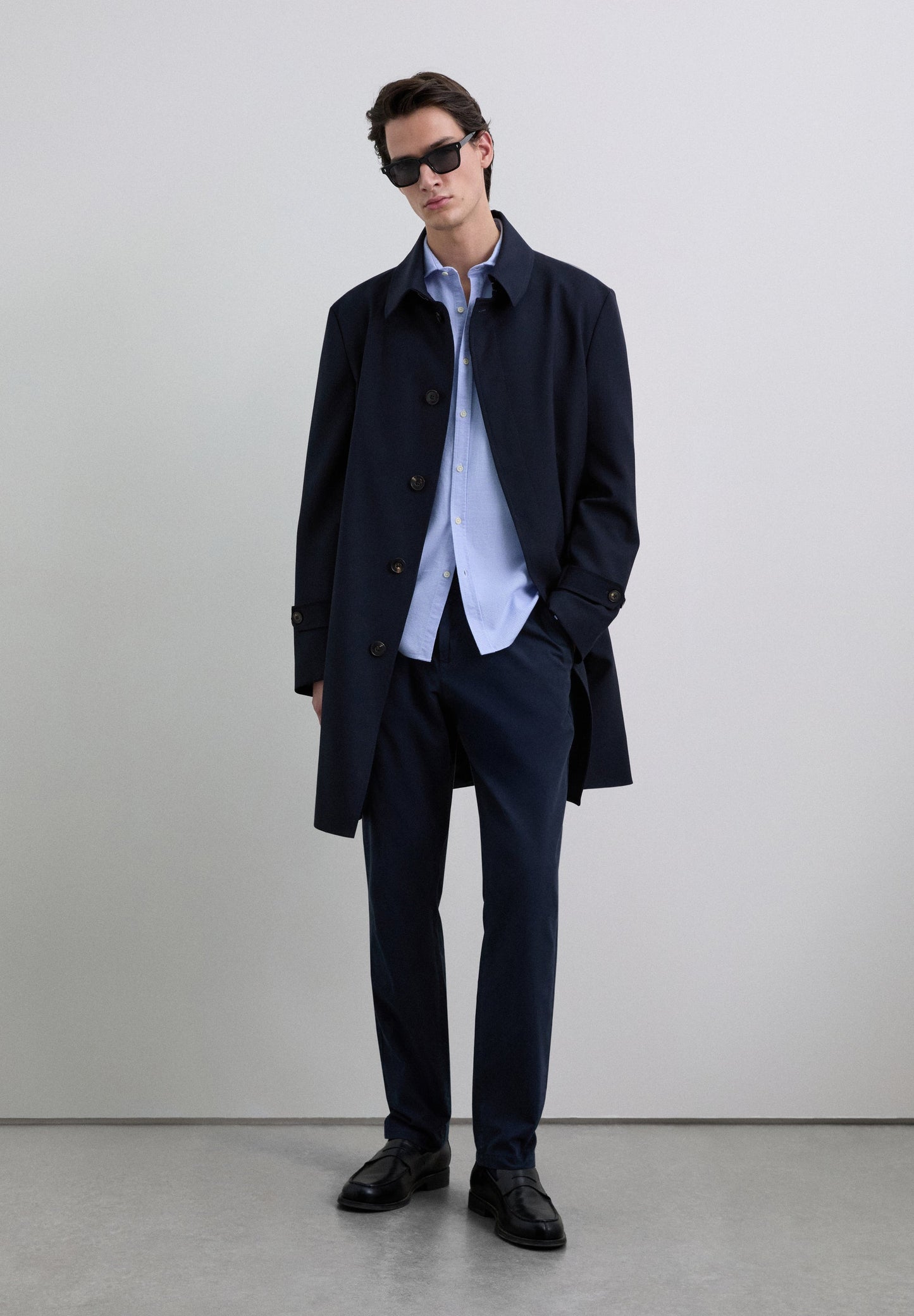 OXFORDHEMD MIT TOTENKOPF