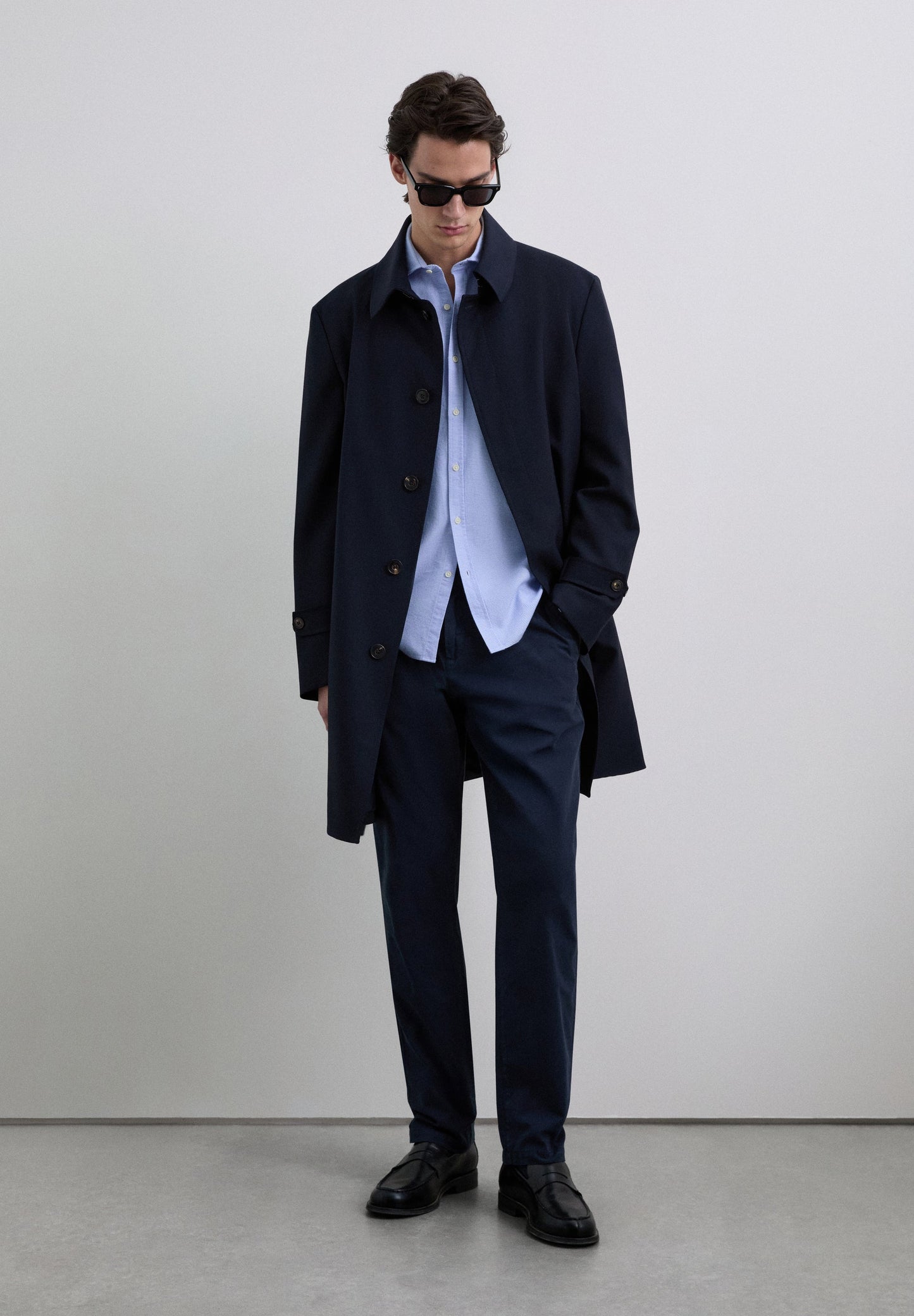 OXFORDHEMD MIT TOTENKOPF