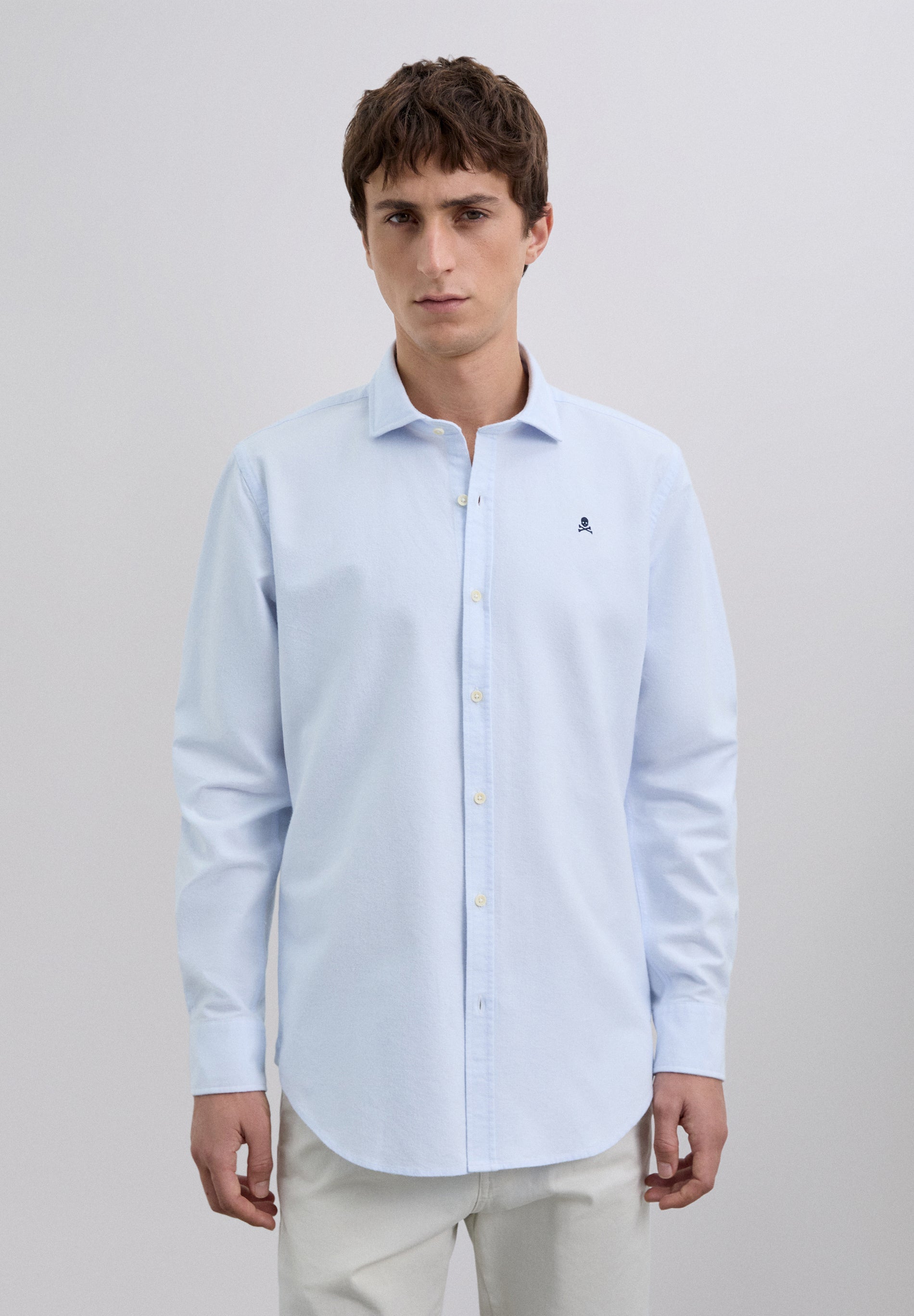 CHEMISE OXFORD SKULL
