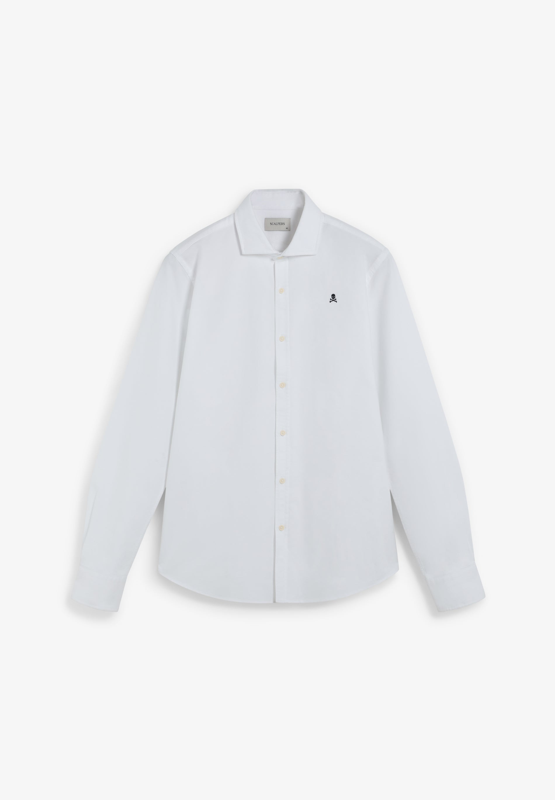 OXFORD SHIRT WITH SKULL