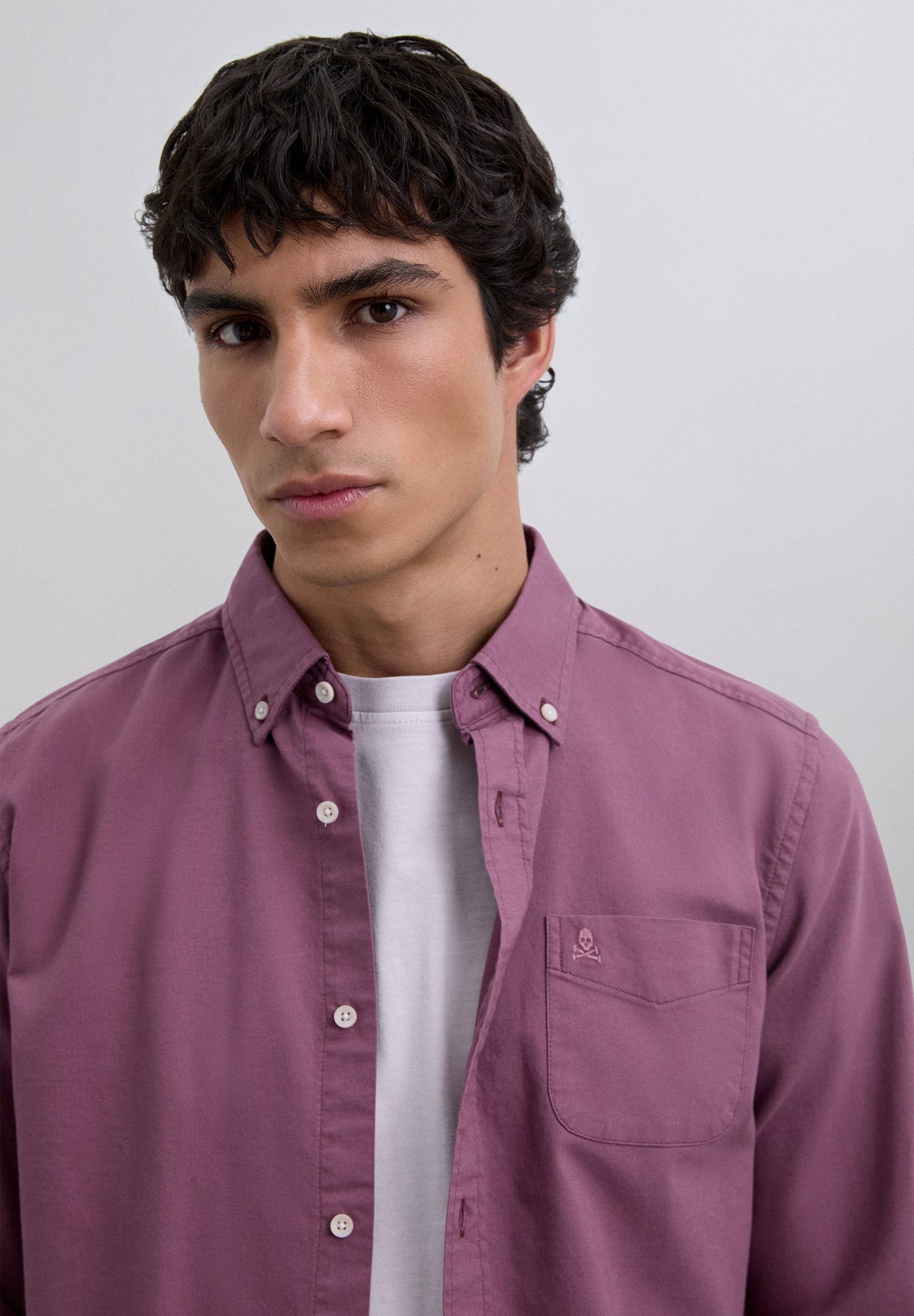 OXFORD SHIRT WITH LOGO POCKET