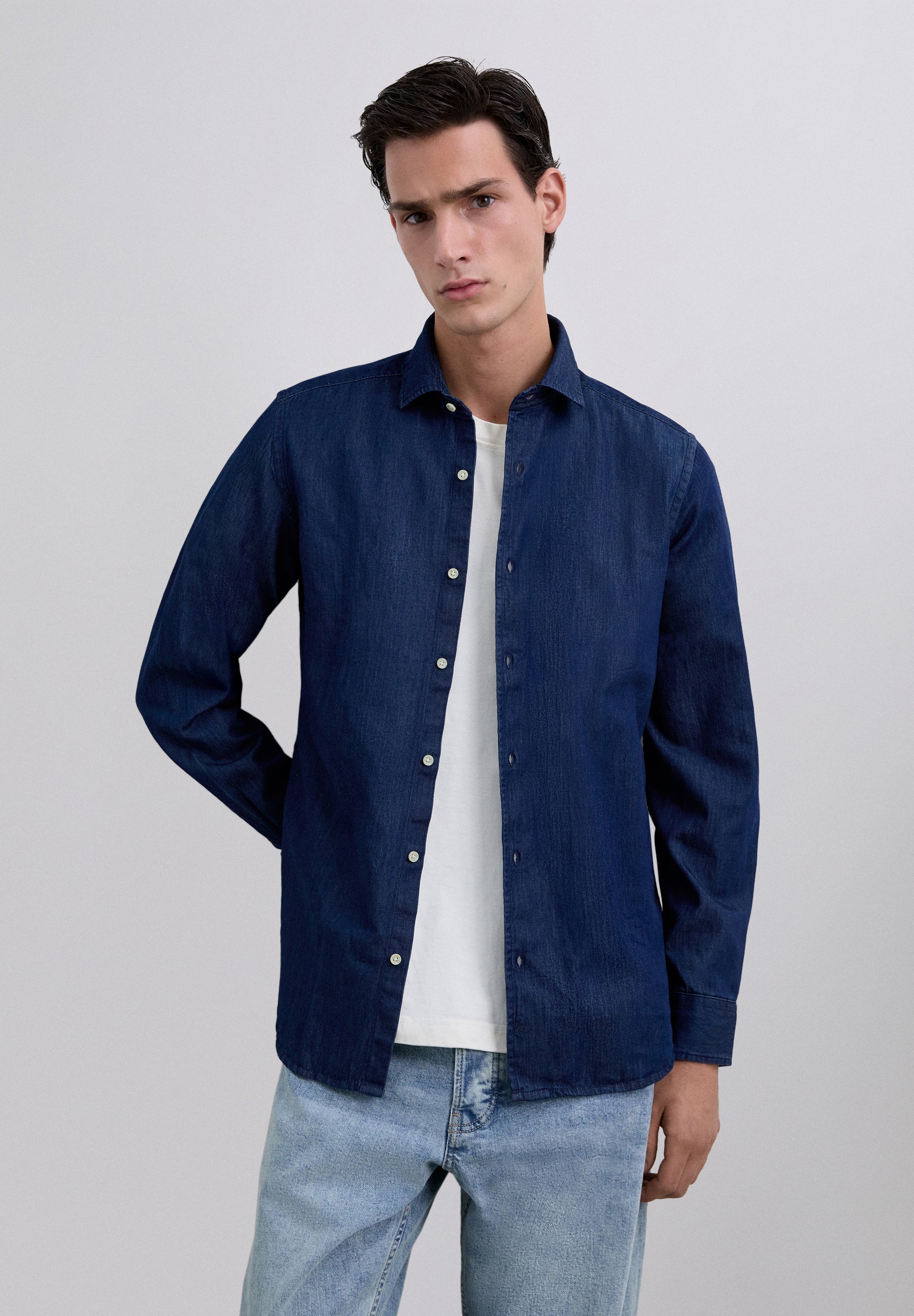 CHEMISE JEAN COTON