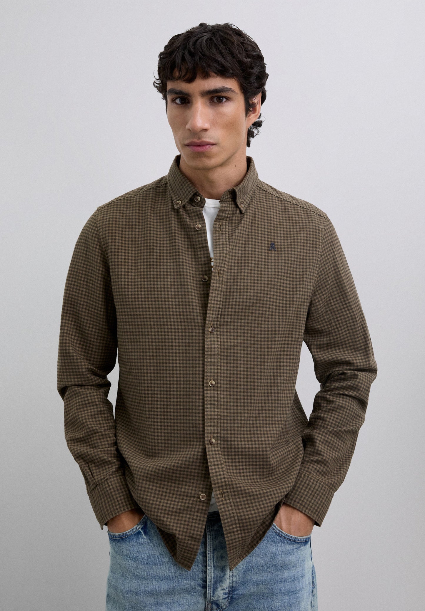 SCDYE CHECK BD SHIRT