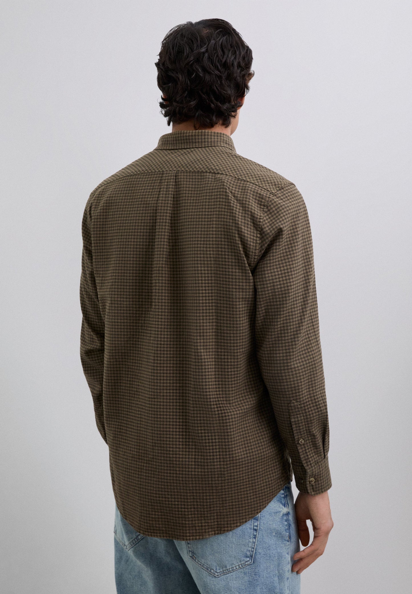 SCDYE CHECK BD SHIRT