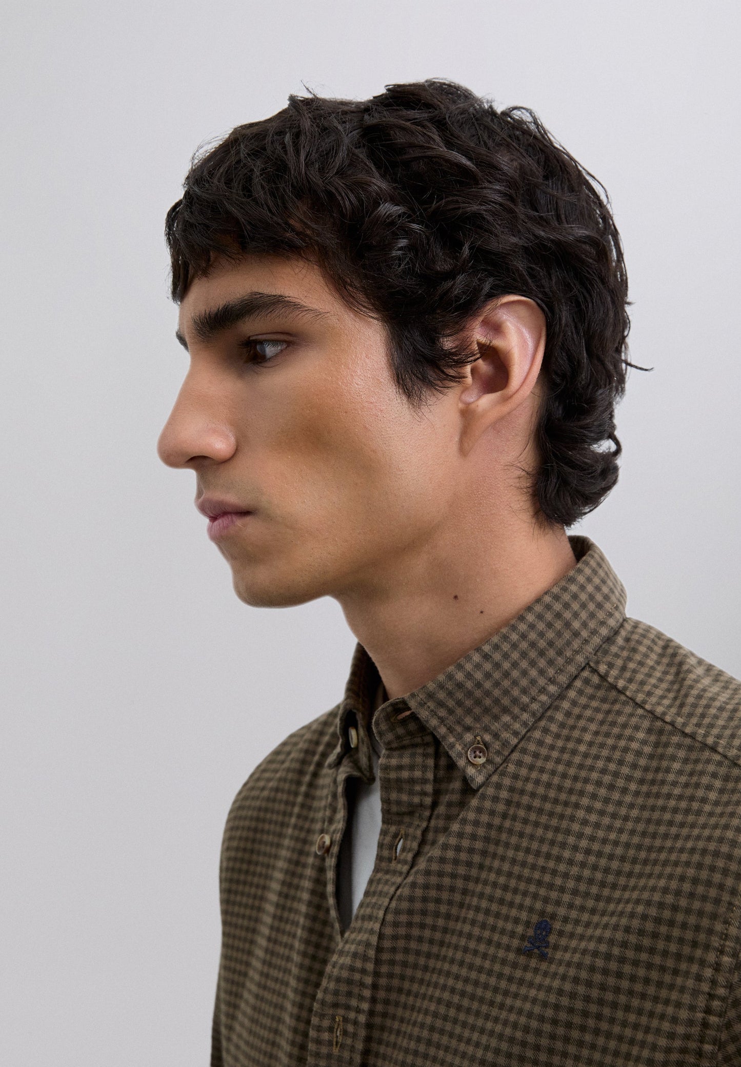 SCDYE CHECK BD SHIRT