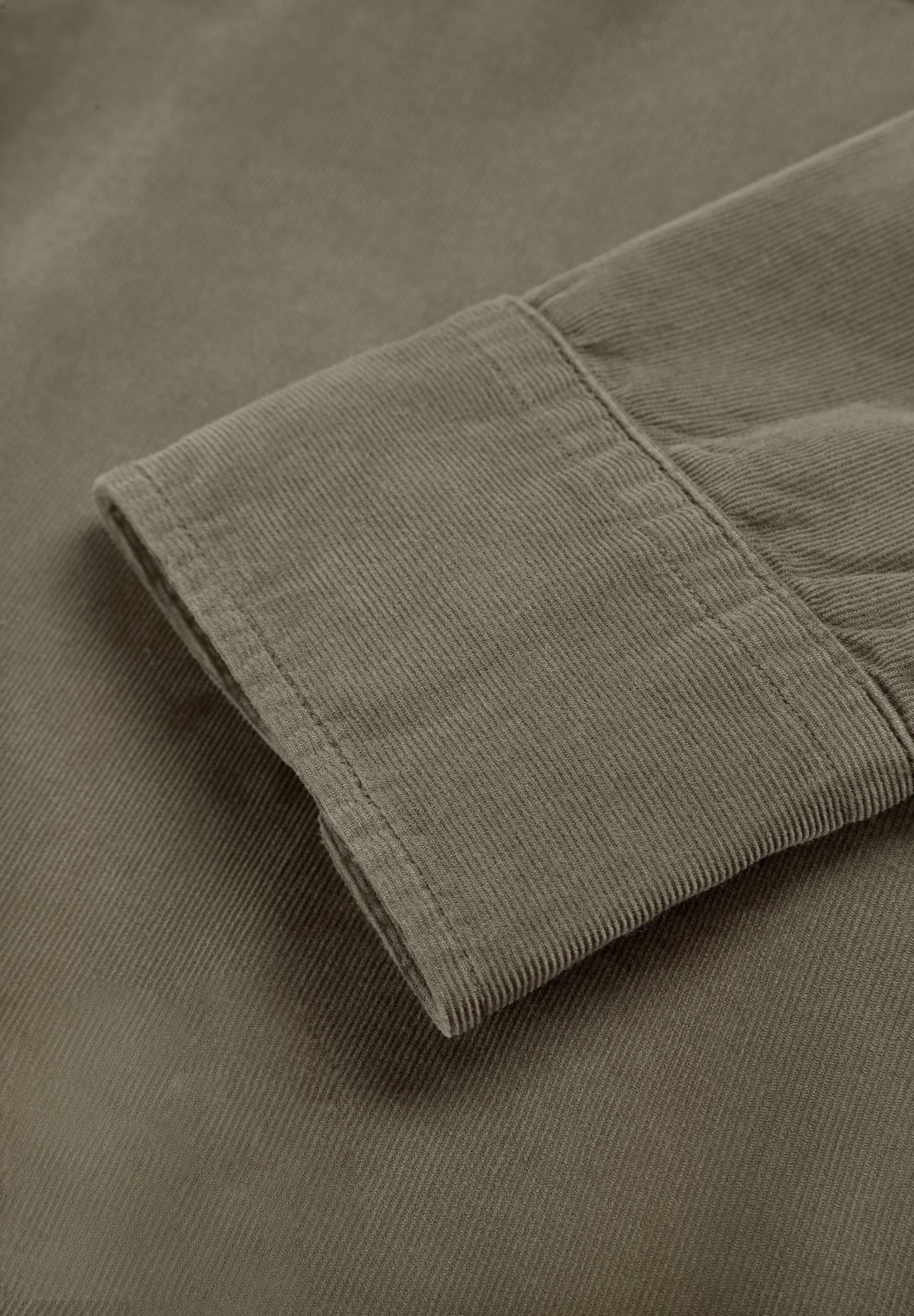 CHEMISE VELOURS CÔTELÉ COUPE DROITE