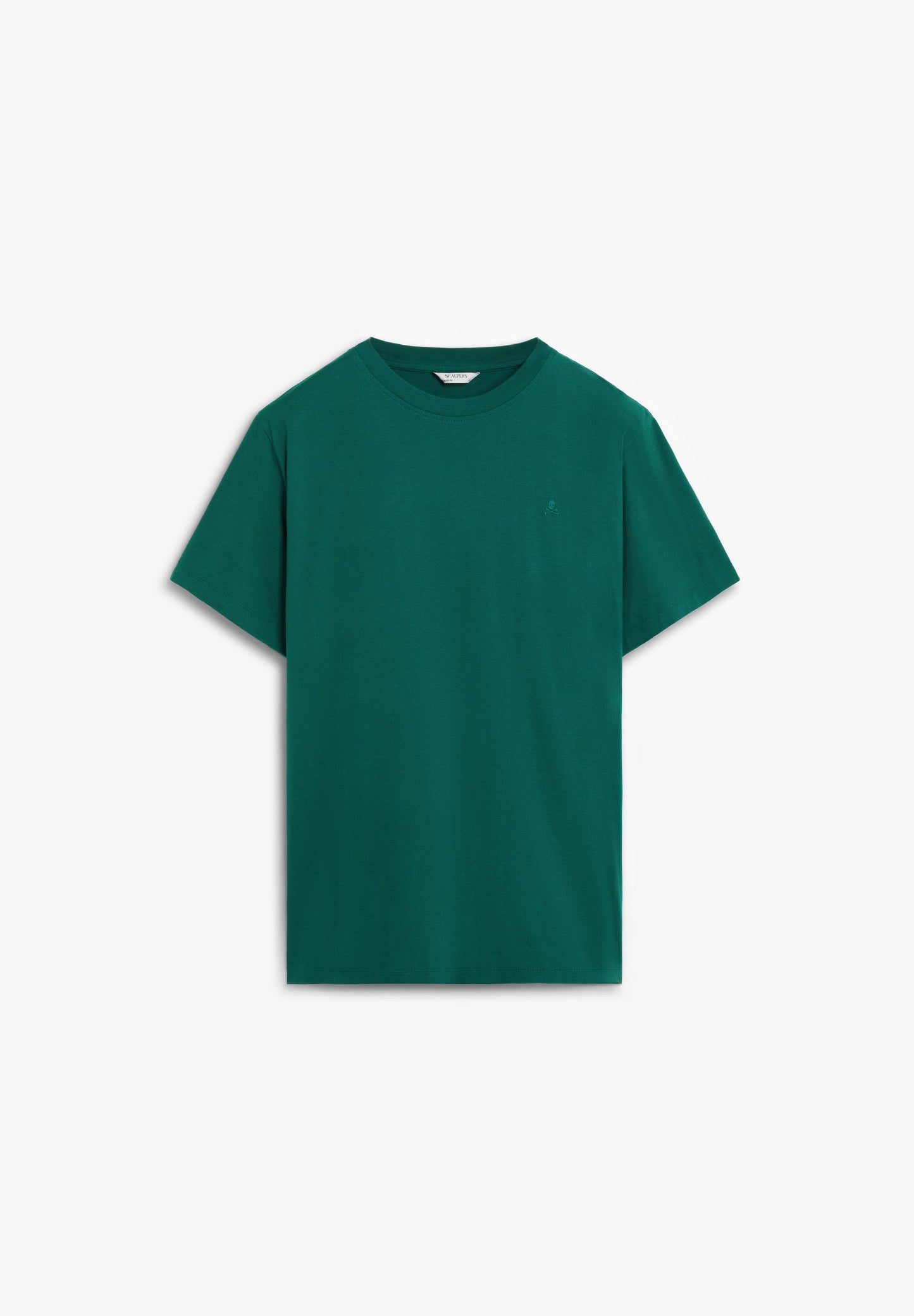 SHIRT MIT AUFGESTICKTEM TOTENKOPF