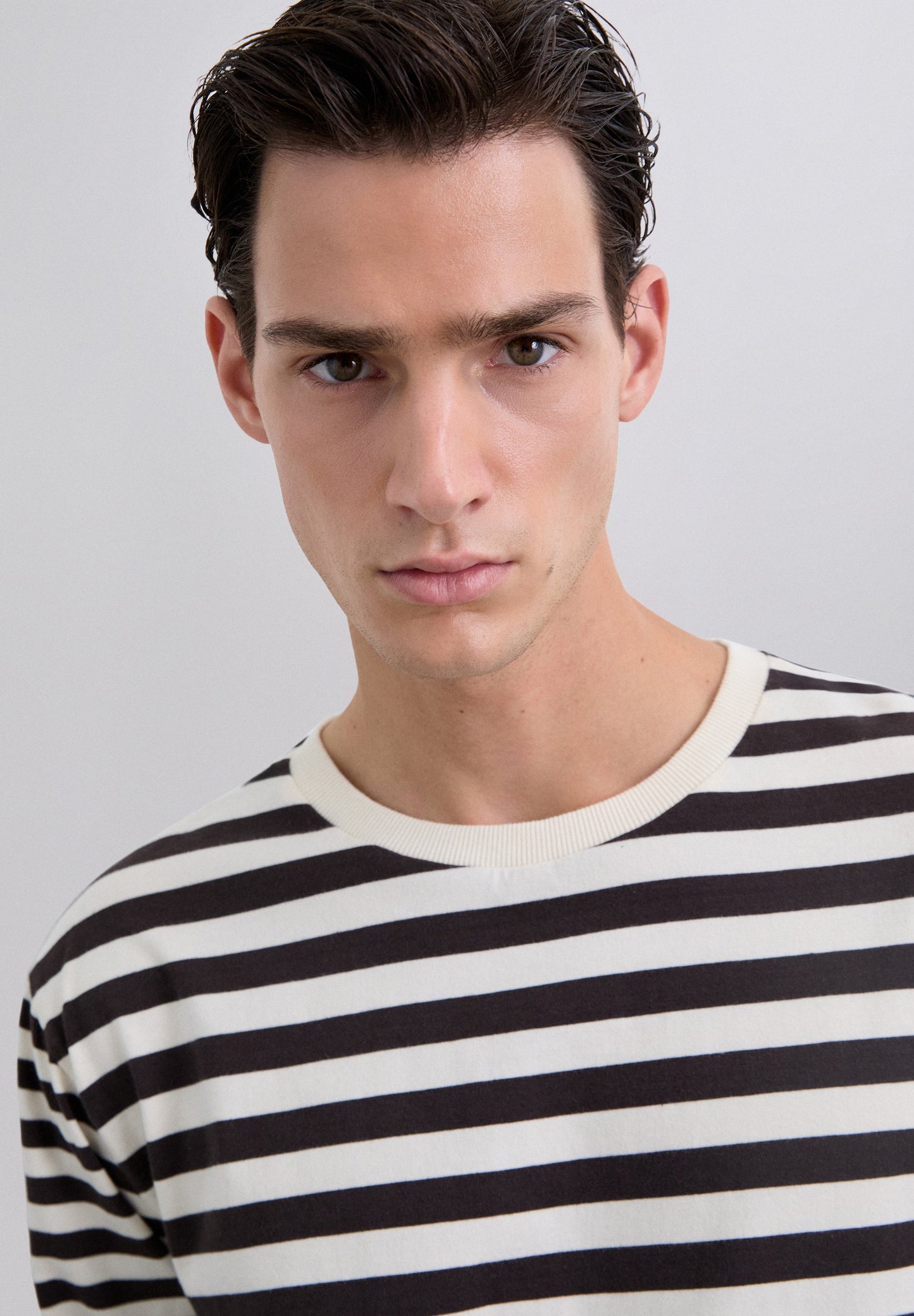 SCMIXEDSTRIPED LS TEE