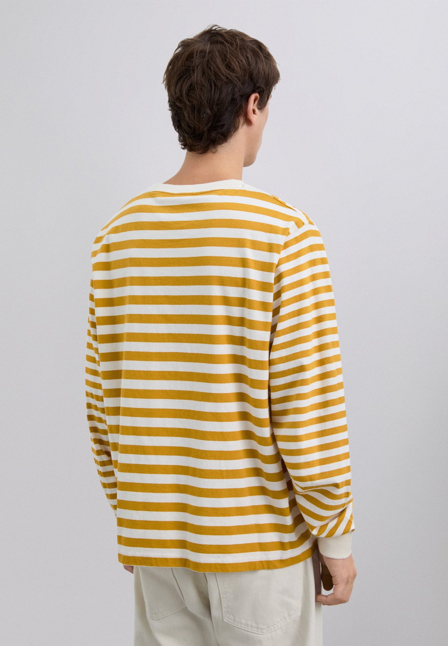 T-SHIRT À RAYURES MANCHES LONGUES