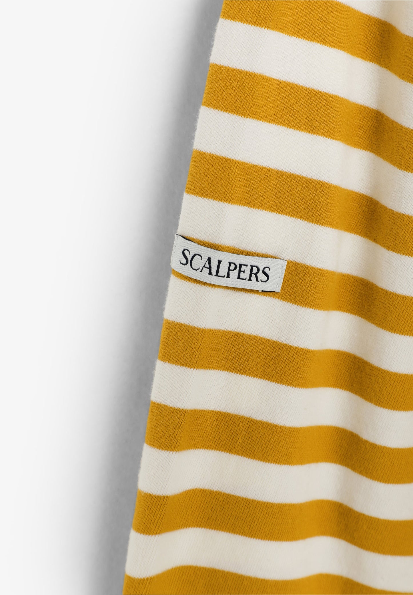 T-SHIRT STREPEN LANGE MOUW