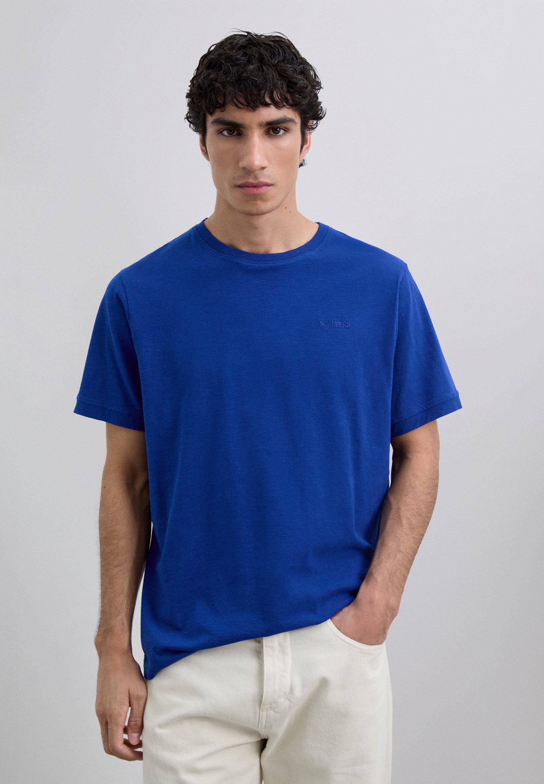 T-SHIRT BRODÉ DÉLAVÉ